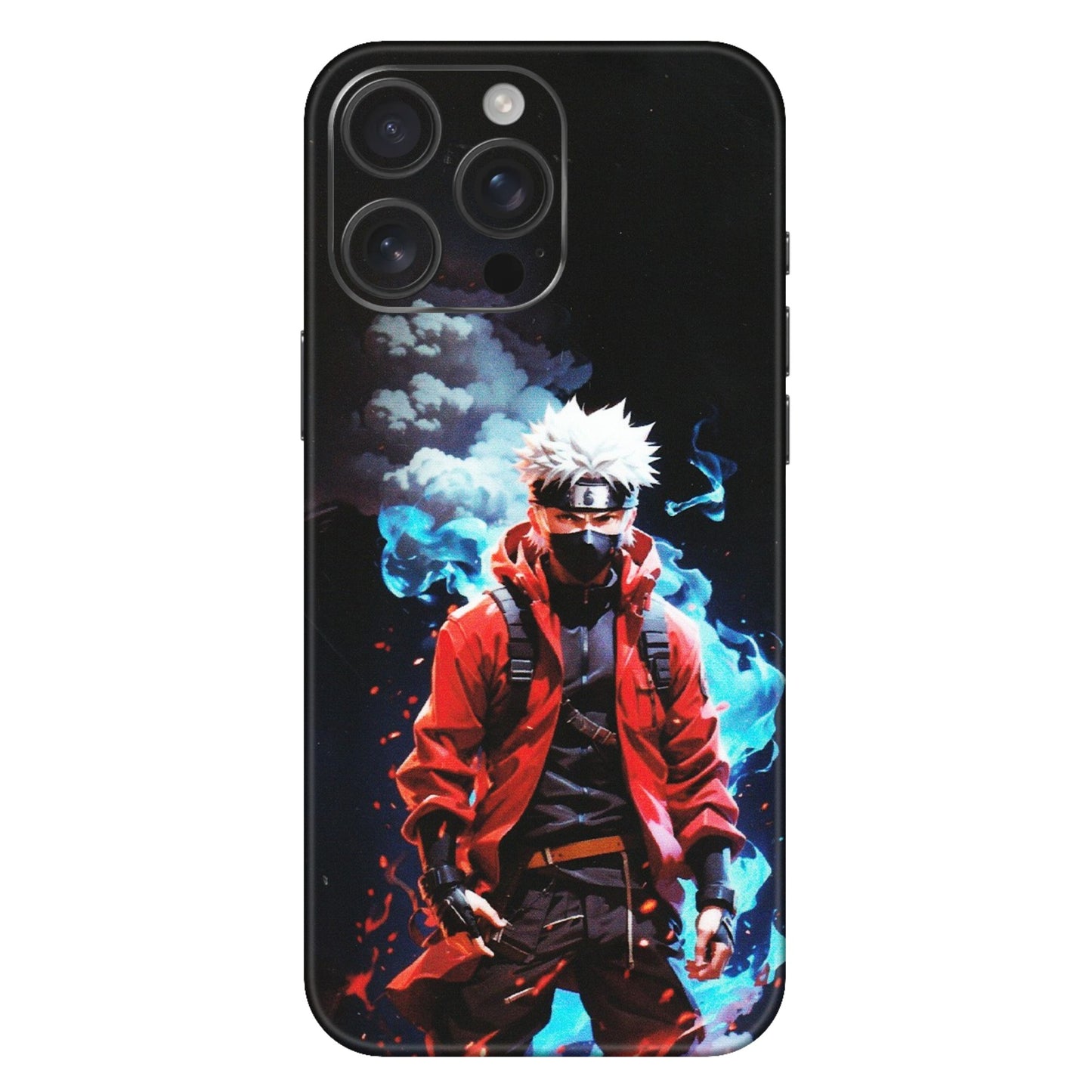 Apple iPhone Skins (All Models) - Kakashi Hatake Naruto - Matte Finish (M-60) iPhone 16 Pro Max