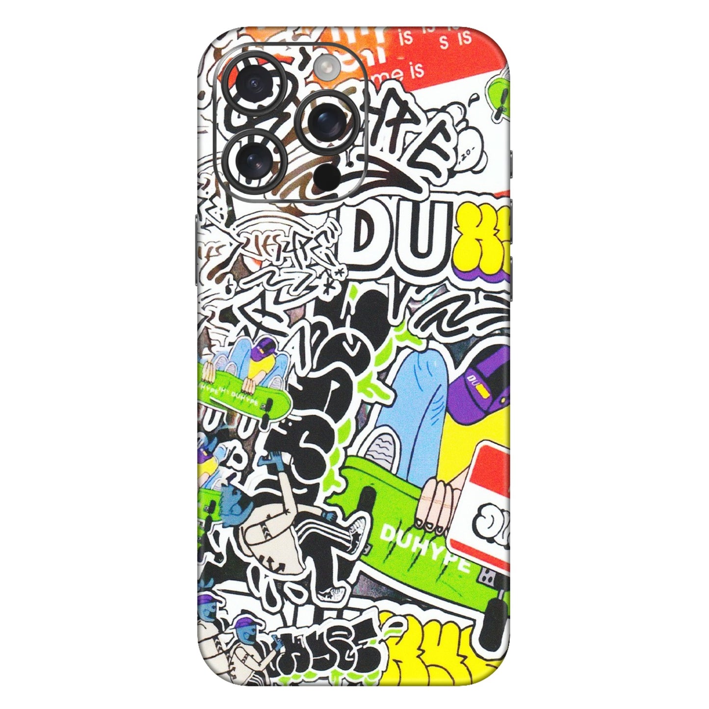 Apple iPhone Skins (All Models) - Dope Graffiti - Matte Finish (M-61) iPhone 16 Pro Max