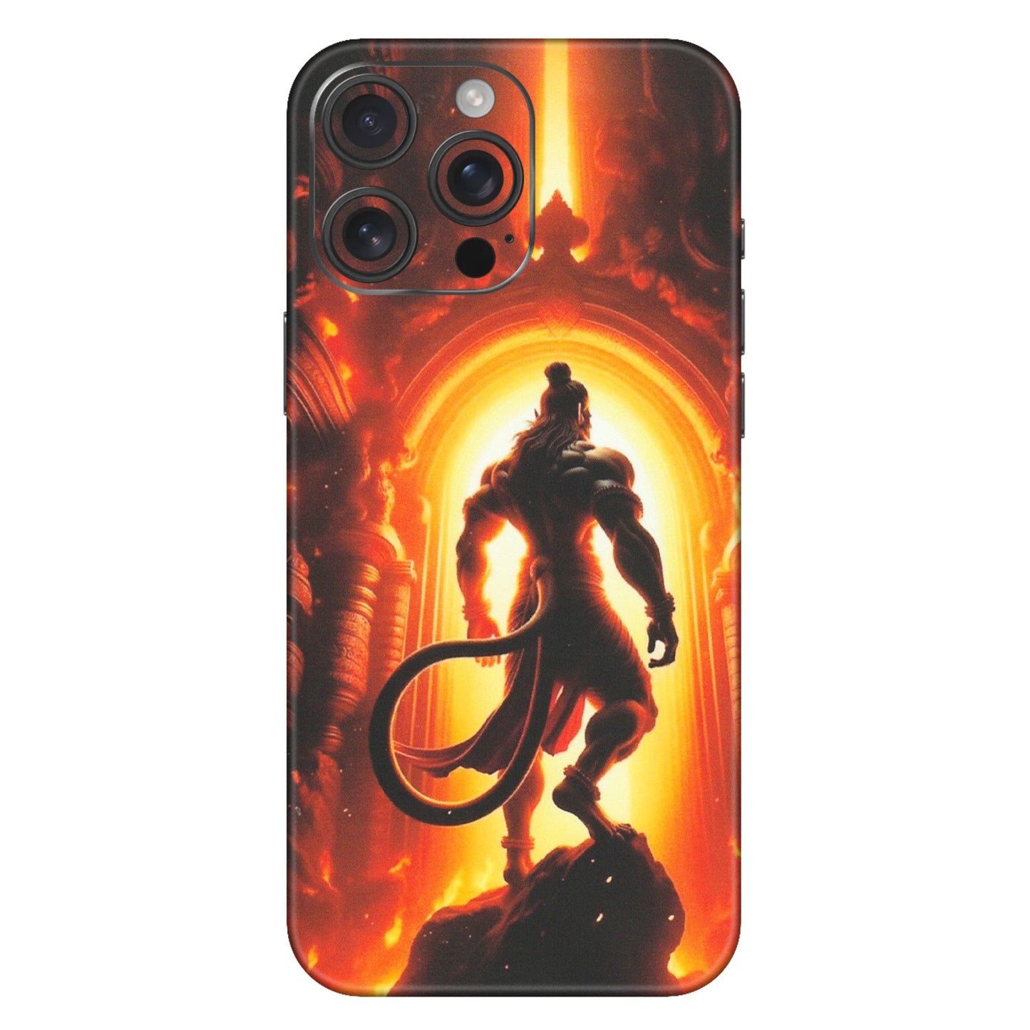 Apple iPhone Skins (All Models) - HanumanJi - Matte Finish (M-06) iPhone 16 Pro Max