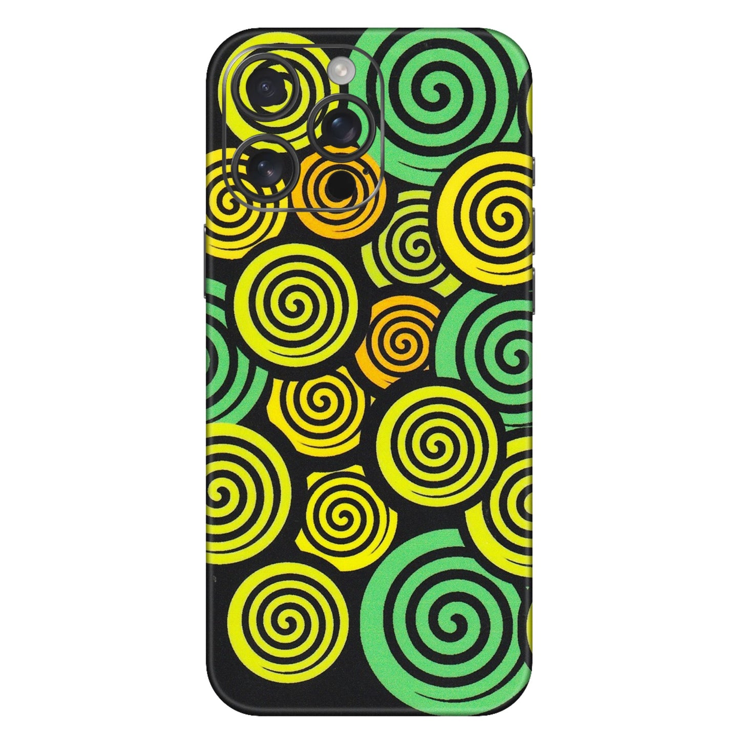 Apple iPhone Skins (All Models) - Crazy Spiral - Matte Finish (M-91) iPhone 16 Pro Max