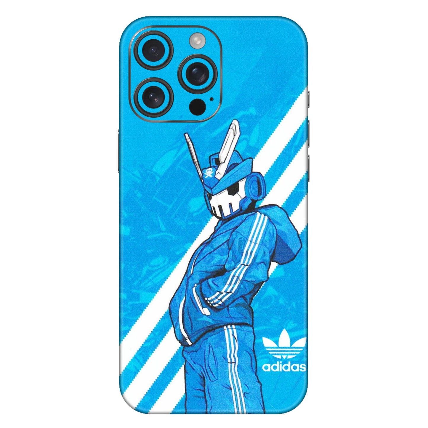 Apple iPhone Skins (All Models) - Battle of Adidas - Matte Finish (M-98) iPhone 16 Pro Max