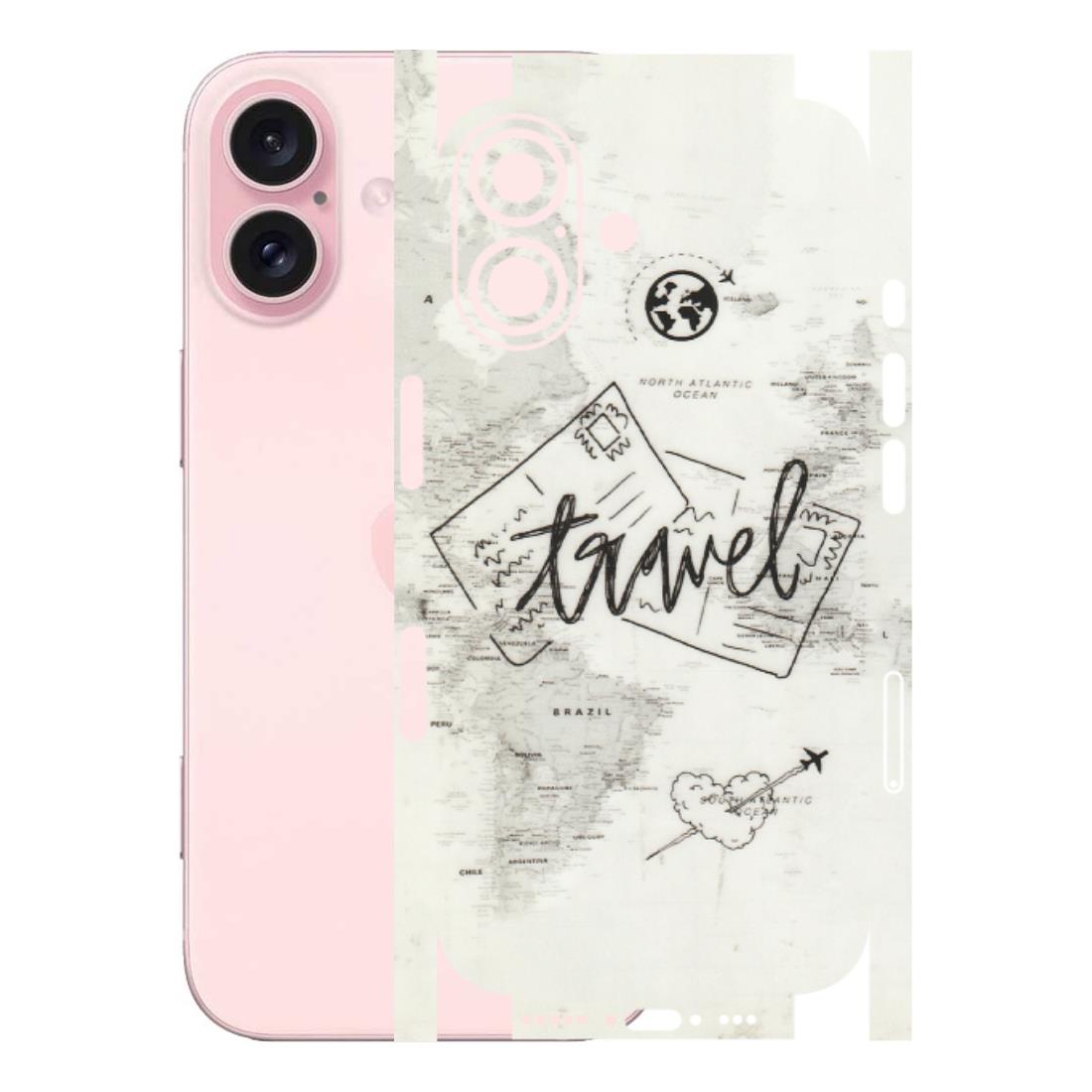 Apple iPhone Skins (All Models) - Travel Ticket - Transparent Finish (T-06) iPhone 16