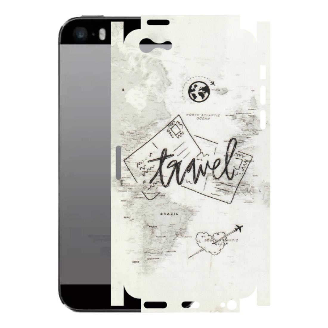 Apple iPhone Skins (All Models) - Travel Ticket - Transparent Finish (T-06) iPhone 5