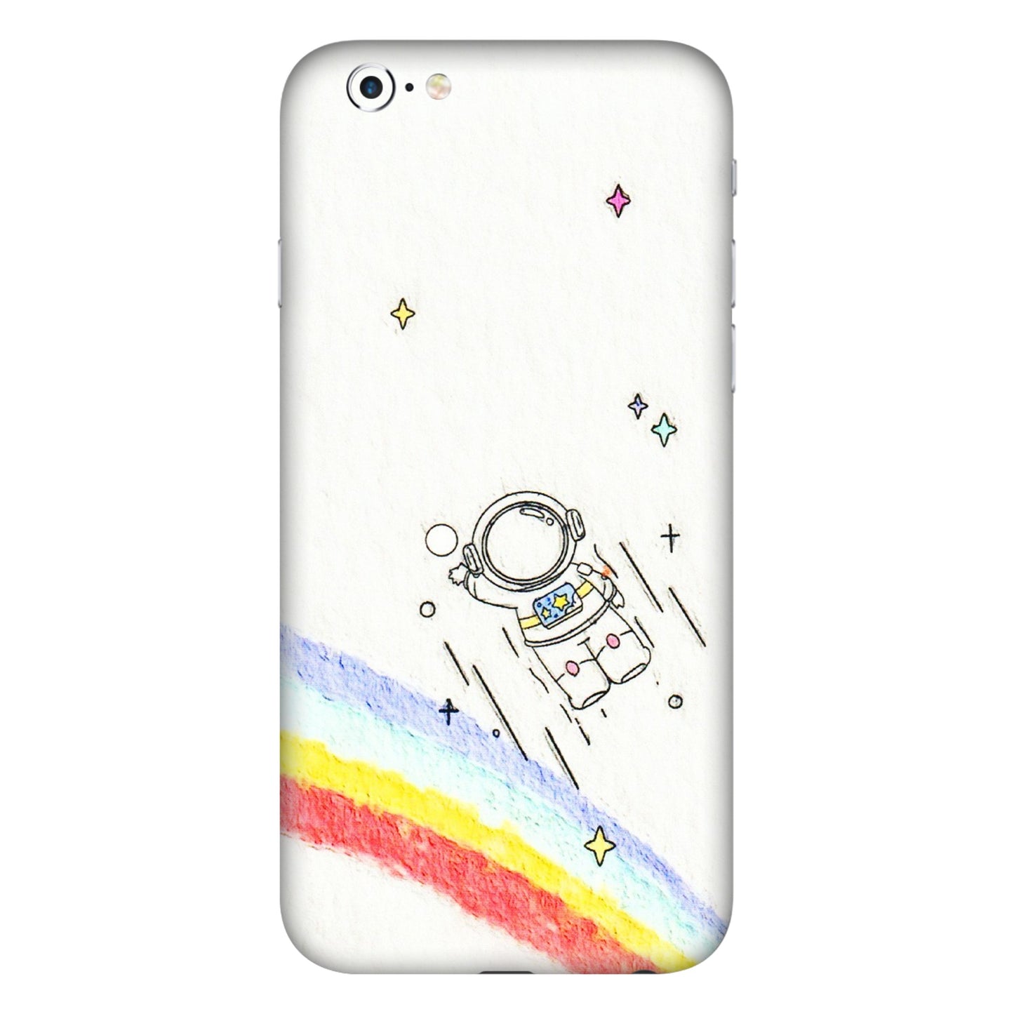 Apple iPhone Skins (All Models) - Milkyway Astronaut - 3D Embossed Finish (L-110) iPhone 6S Plus