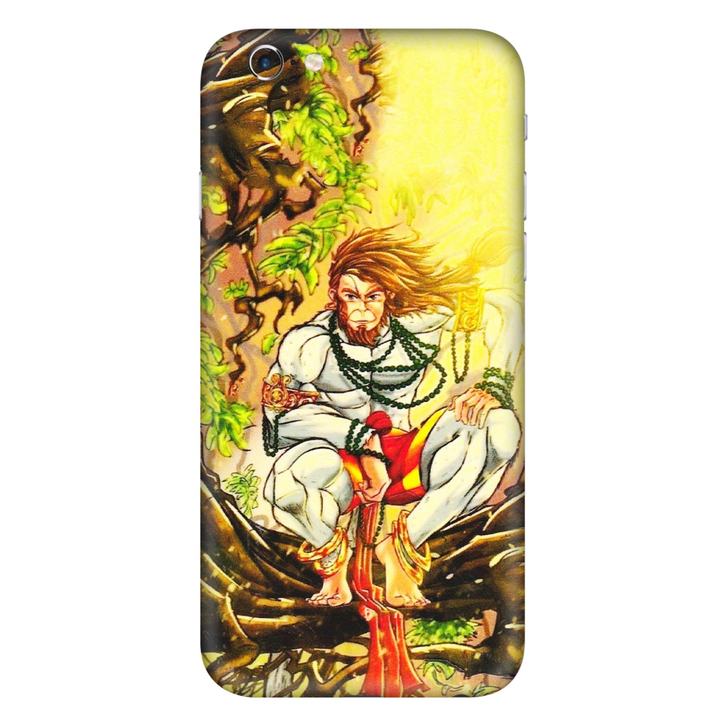 Apple iPhone Skins (All Models) - Lord Hanuman - 3D Embossed Finish (L-152) iPhone 6S Plus