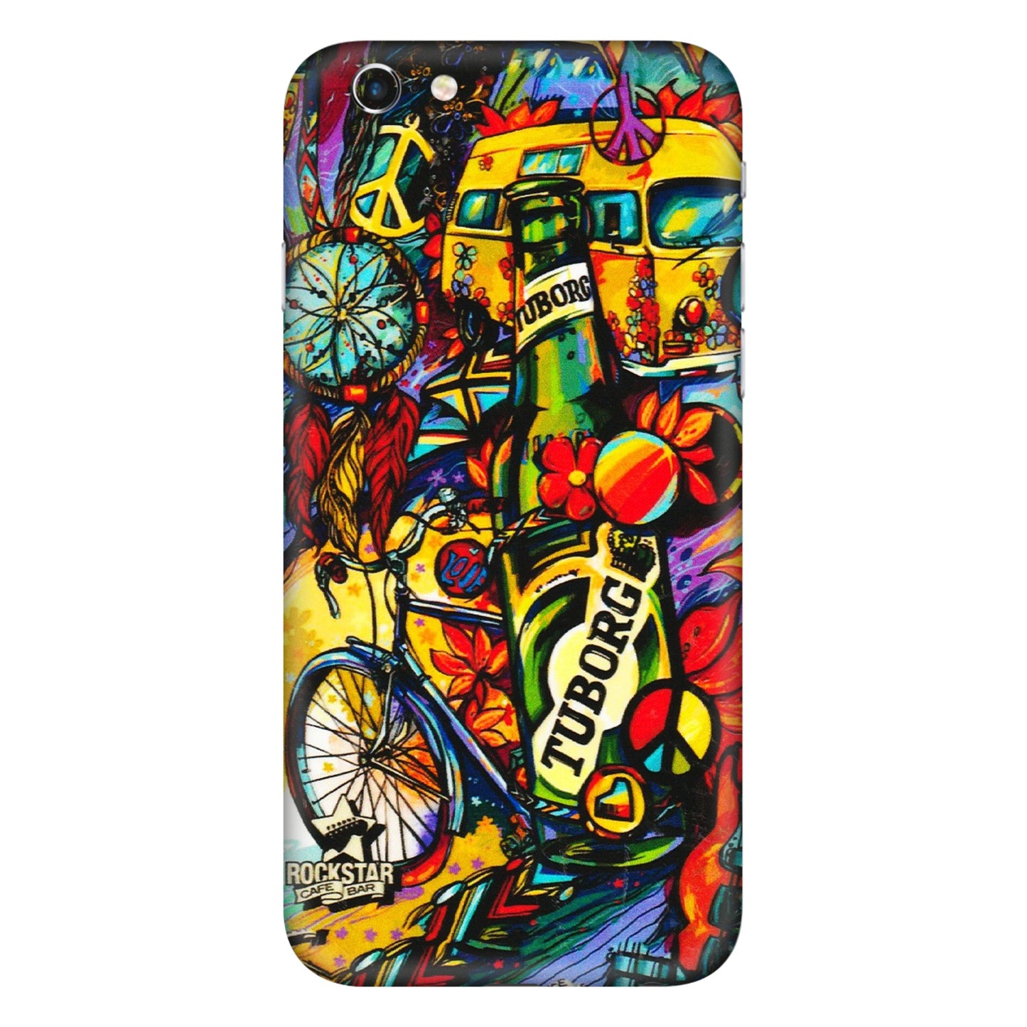 Apple iPhone Skins (All Models) - Cool Beer Bottle - 3D Embossed Finish (L-193) iPhone 6S Plus