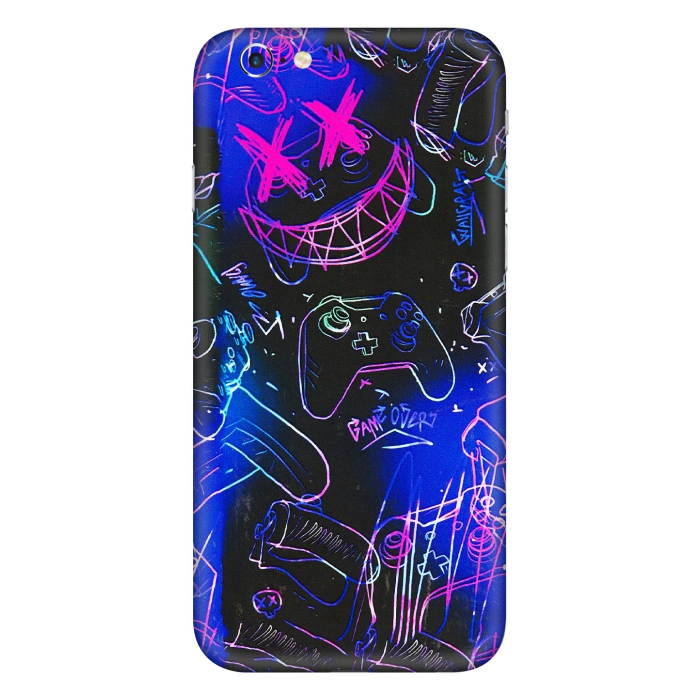 Apple iPhone Skins (All Models) - Gamers Paradise - 3D Embossed Finish (L-258) iPhone 6S Plus