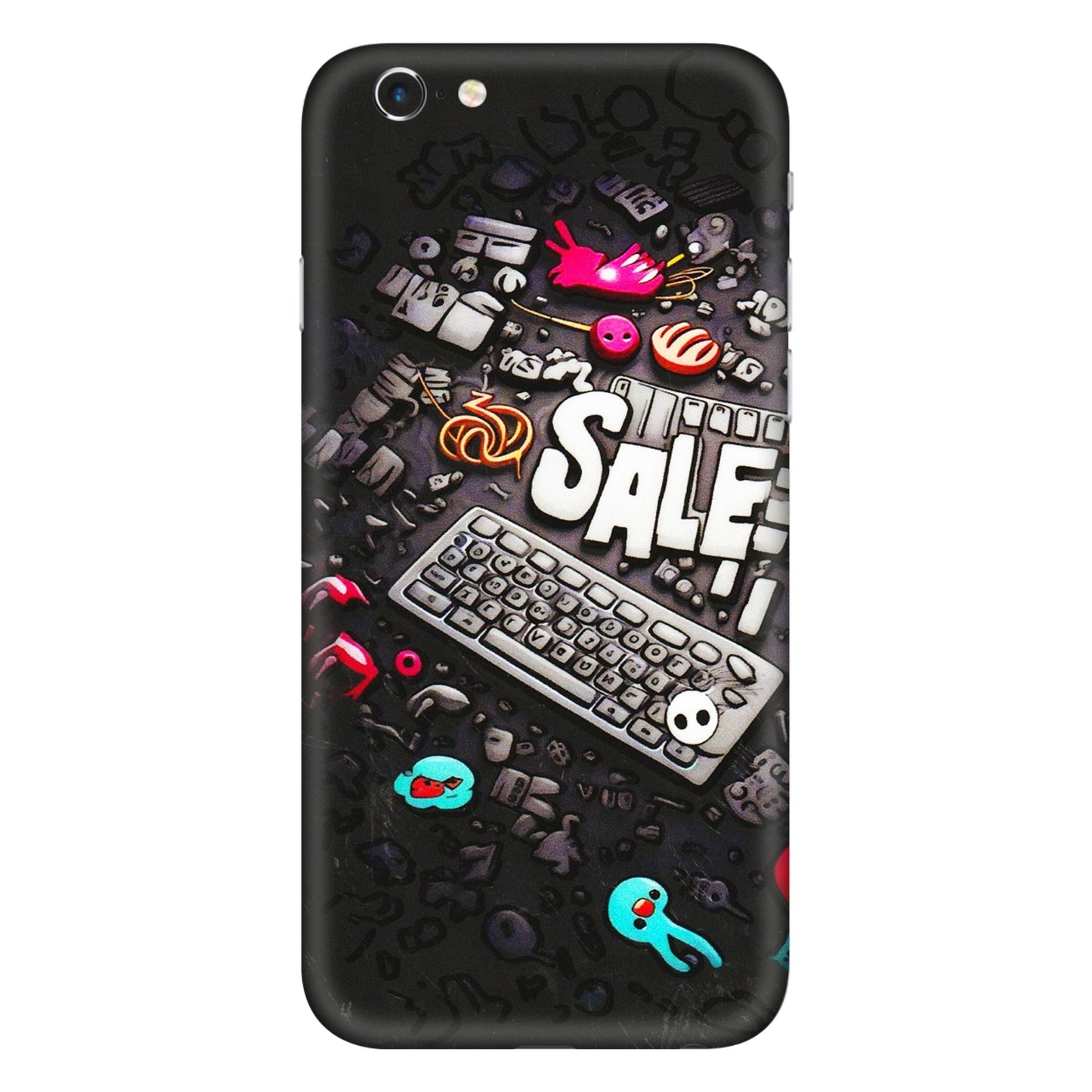 Apple iPhone Skins (All Models) - Gadgets Sale - 3D Embossed Finish (L-50) iPhone 6S Plus