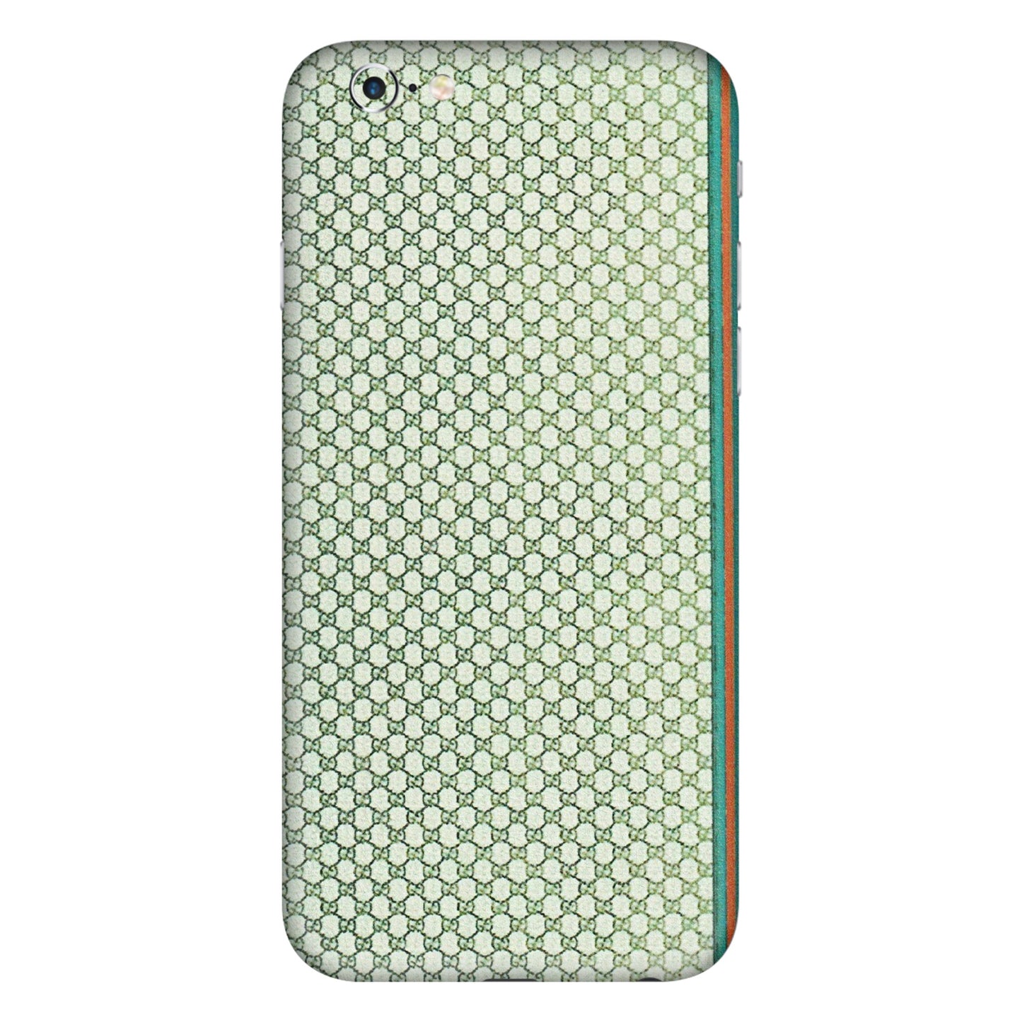Apple iPhone Skins (All Models) - Gucci Fabric Pattern - 3D Embossed Finish (L-73) iPhone 6S Plus