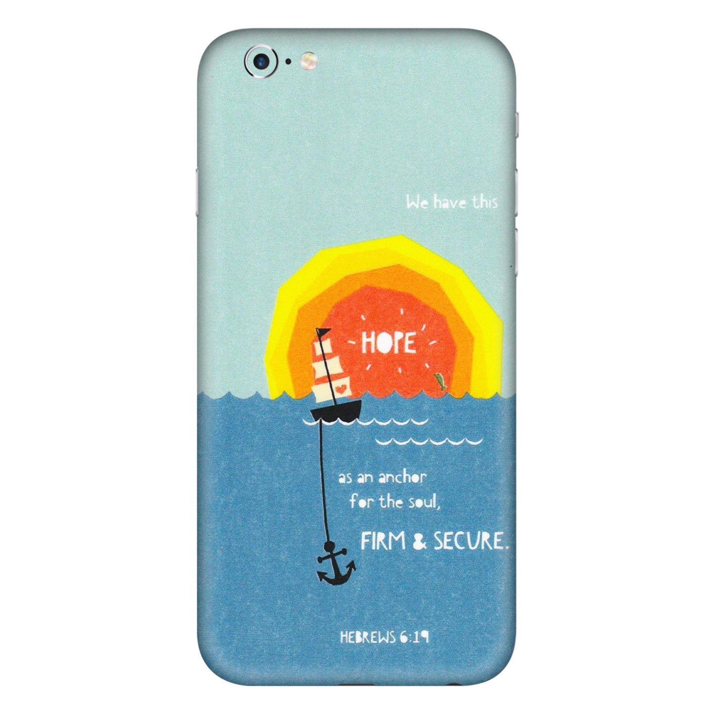 Apple iPhone Skins (All Models) - A Beautiful Sunset of Hope - Matte Finish (M-75) iPhone 6S Plus