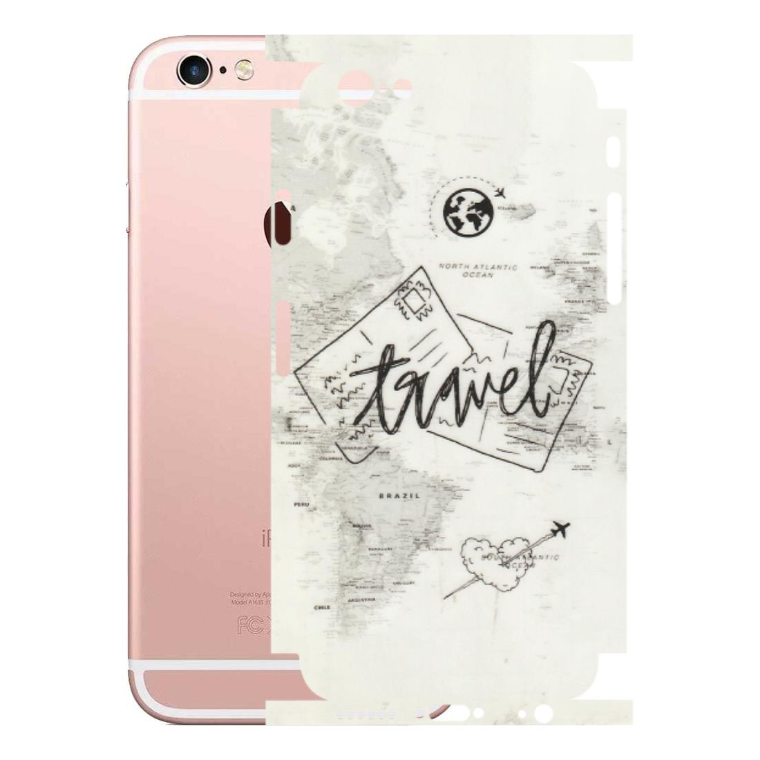 Apple iPhone Skins (All Models) - Travel Ticket - Transparent Finish (T-06) iPhone 6S