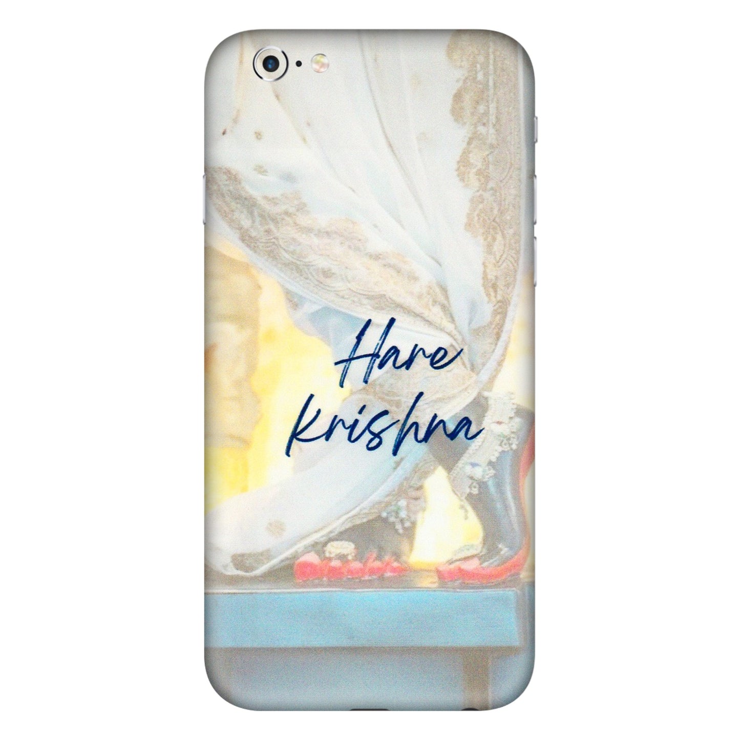 Apple iPhone Skins (All Models) - Hare Krishna - 3D Embossed Finish (L-03) iPhone 6 Plus