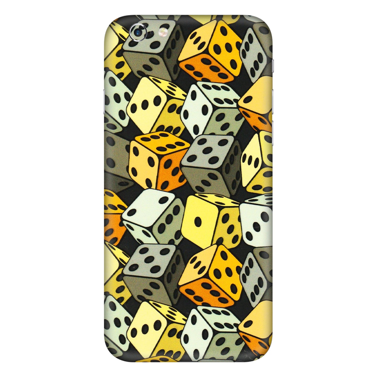Apple iPhone Skins (All Models) - Dices Of Life - 3D Embossed Finish (L-04) iPhone 6 Plus