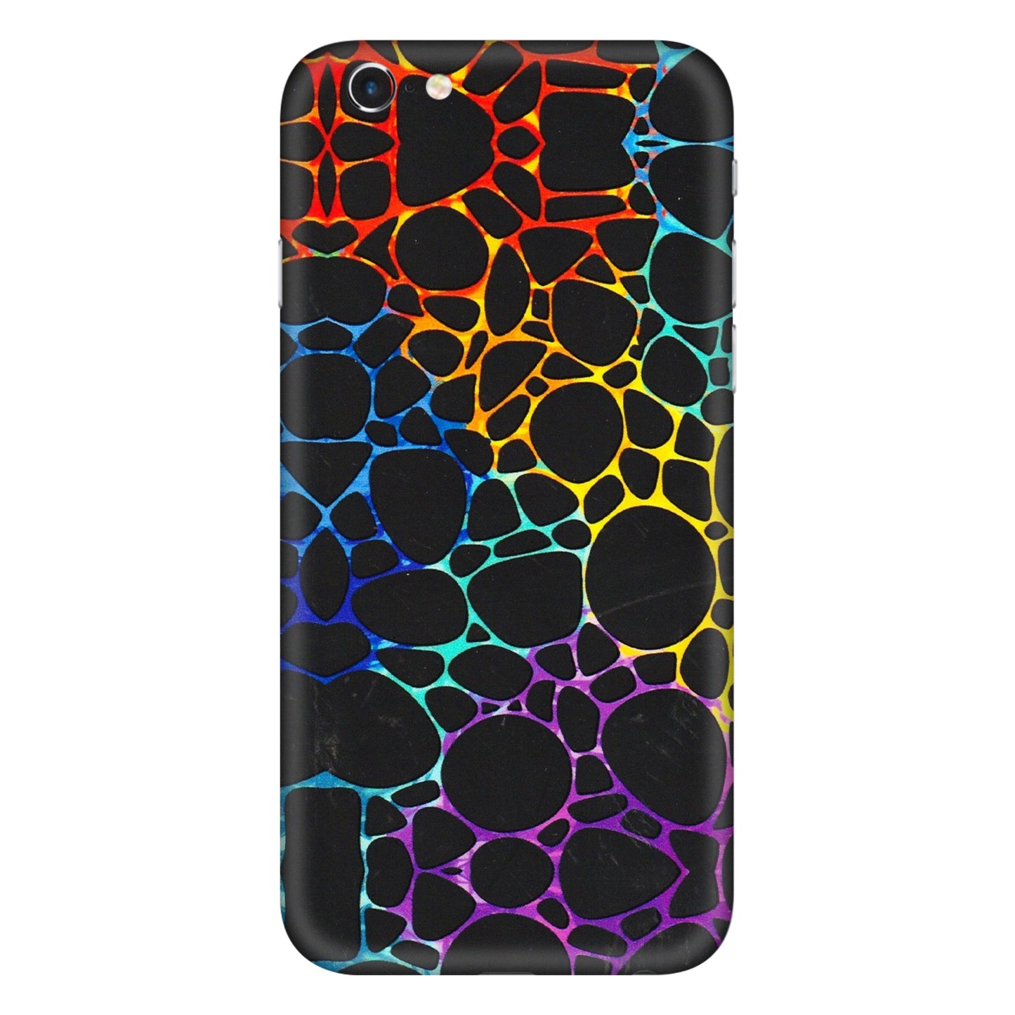 Apple iPhone Skins (All Models) - Abstract Art MultiColour - 3D Embossed Finish (L-133) iPhone 6 Plus