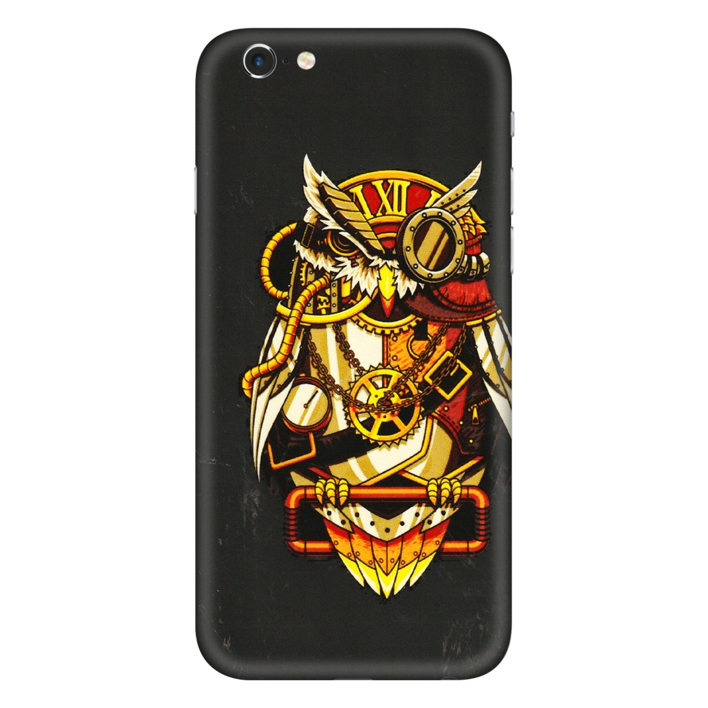 Apple iPhone Skins (All Models) - Classy Smart Owl - 3D Embossed Finish (L-144) iPhone 6 Plus