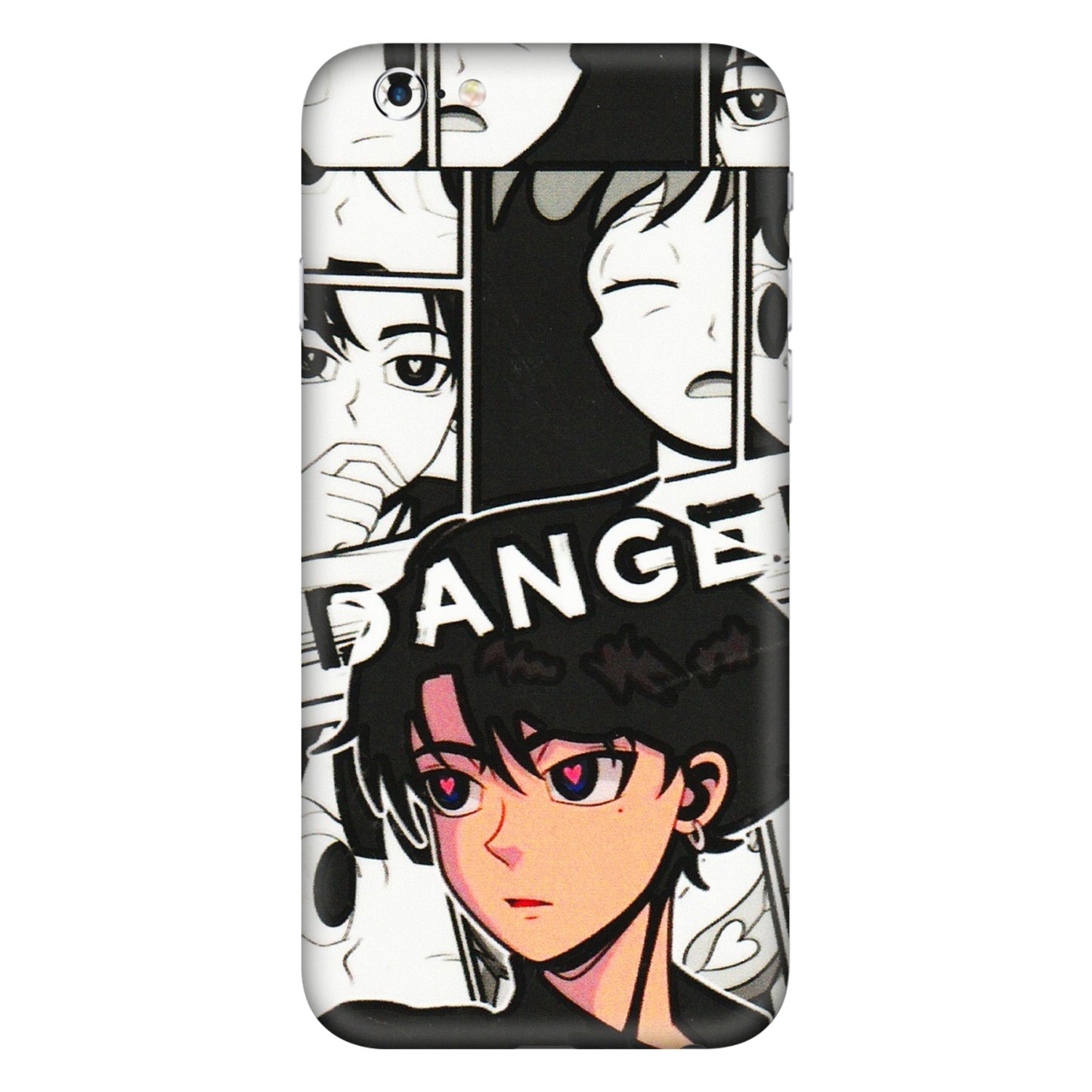 Apple iPhone Skins (All Models) - Danger Anime - 3D Embossed Finish (L-155) iPhone 6 Plus