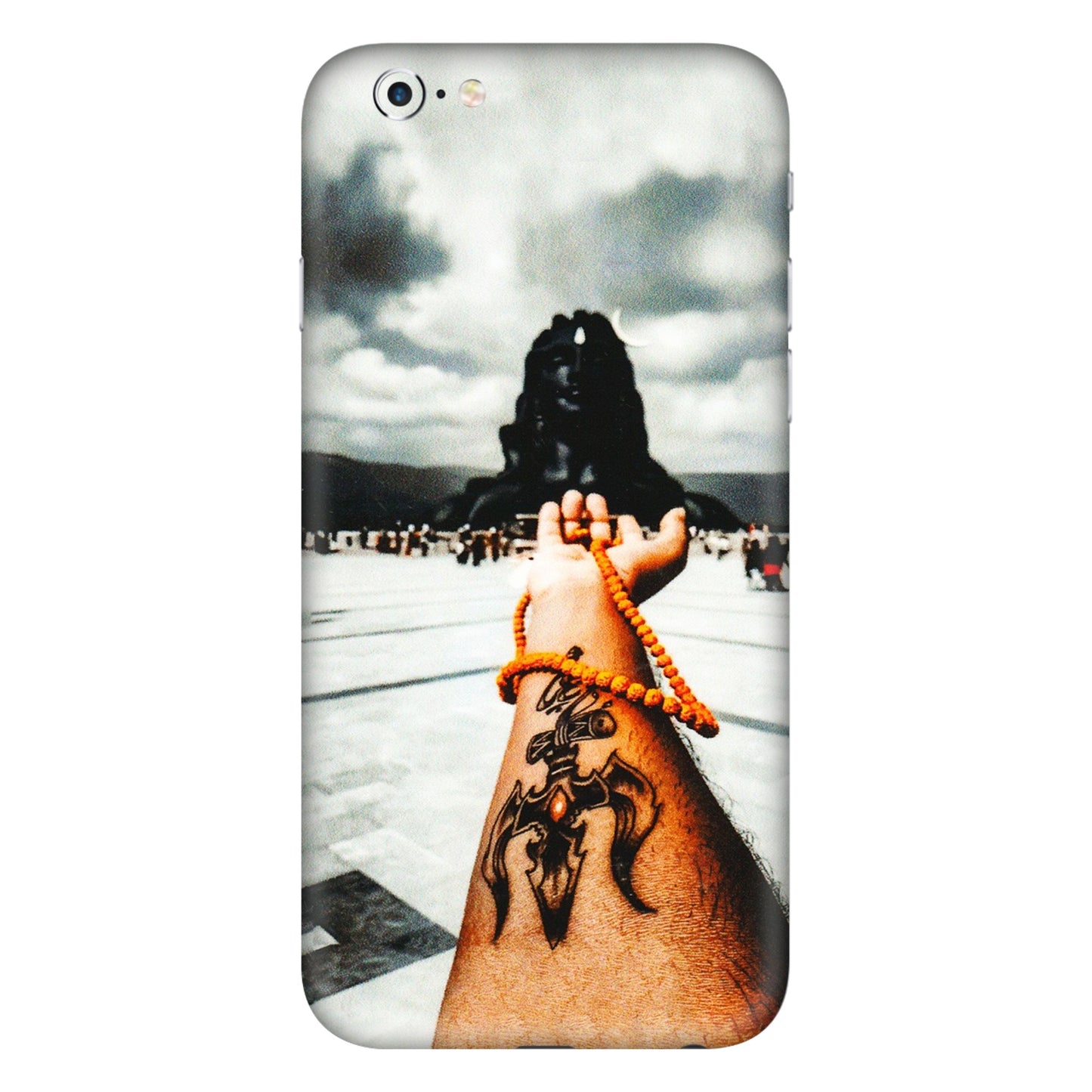 Apple iPhone Skins (All Models) - Jai Adiyogi Mahakaal - 3D Embossed Finish (L-164) iPhone 6 Plus