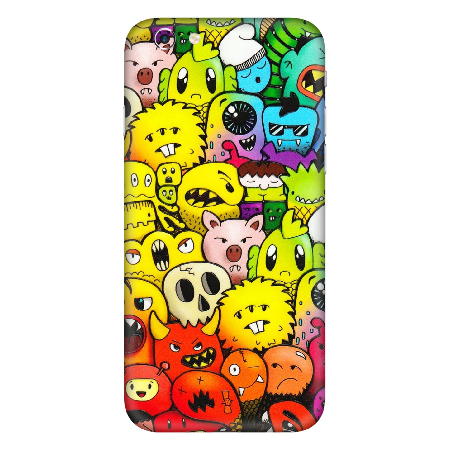 Apple iPhone Skins (All Models) - Angry Funkies - 3D Embossed Finish (L-169) iPhone 6 Plus