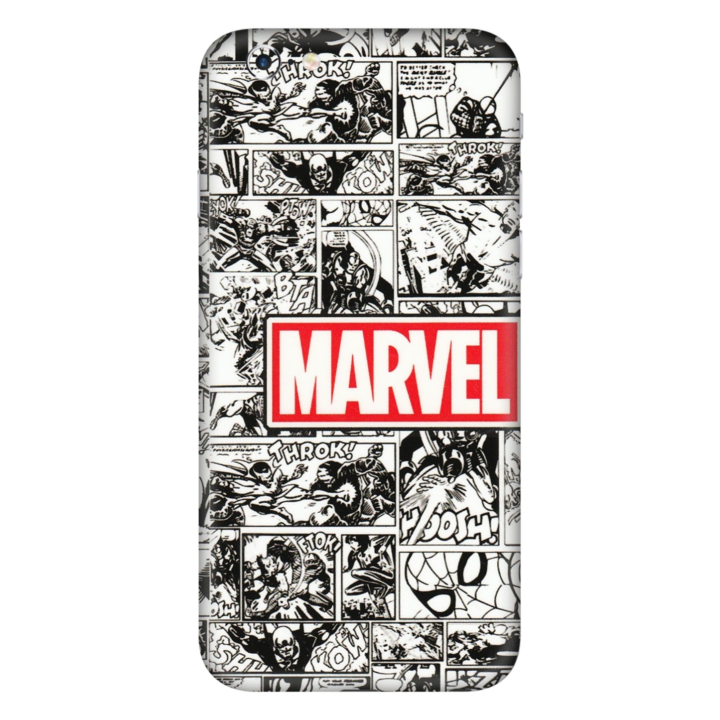 Apple iPhone Skins (All Models) - Marvel Comic - 3D Embossed Finish (L-171) iPhone 6 Plus