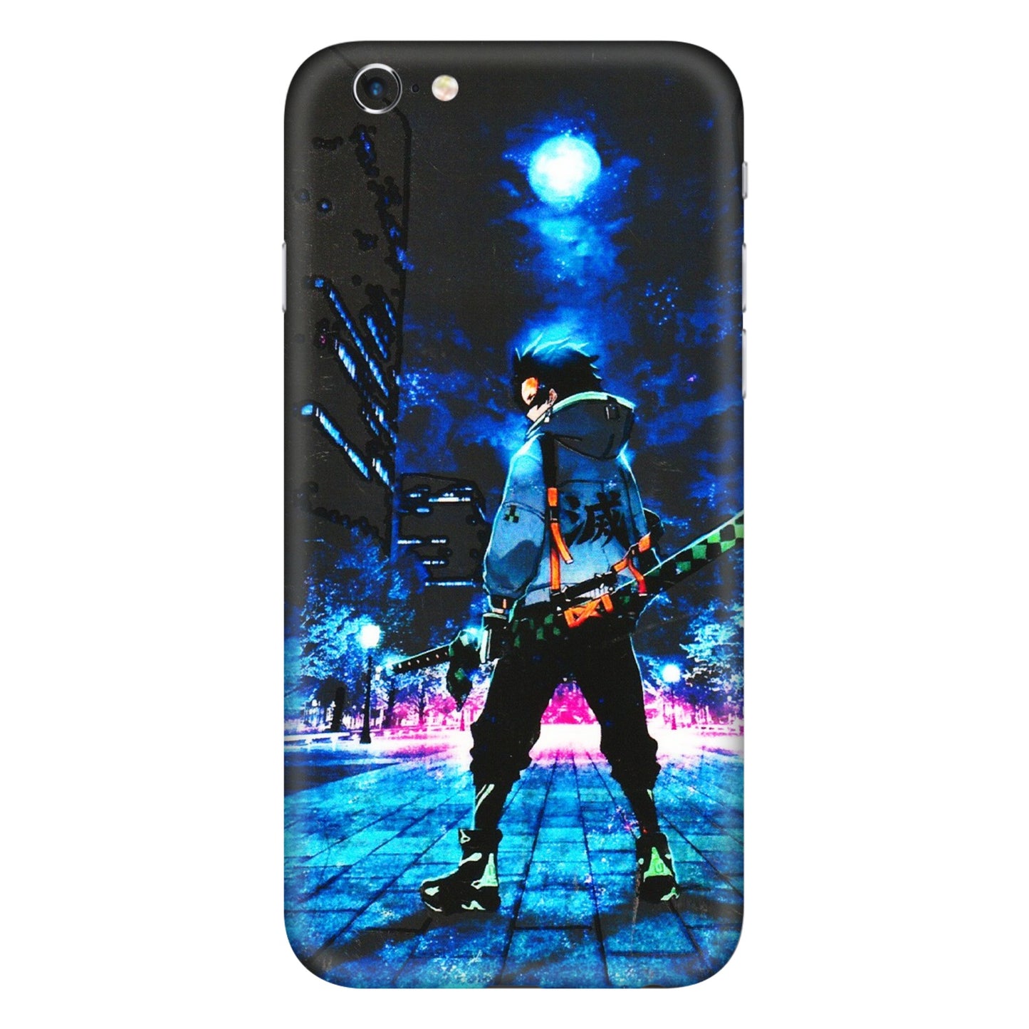 Apple iPhone Skins (All Models) - Demon Slayer Sword - 3D Embossed Finish (L-247) iPhone 6 Plus