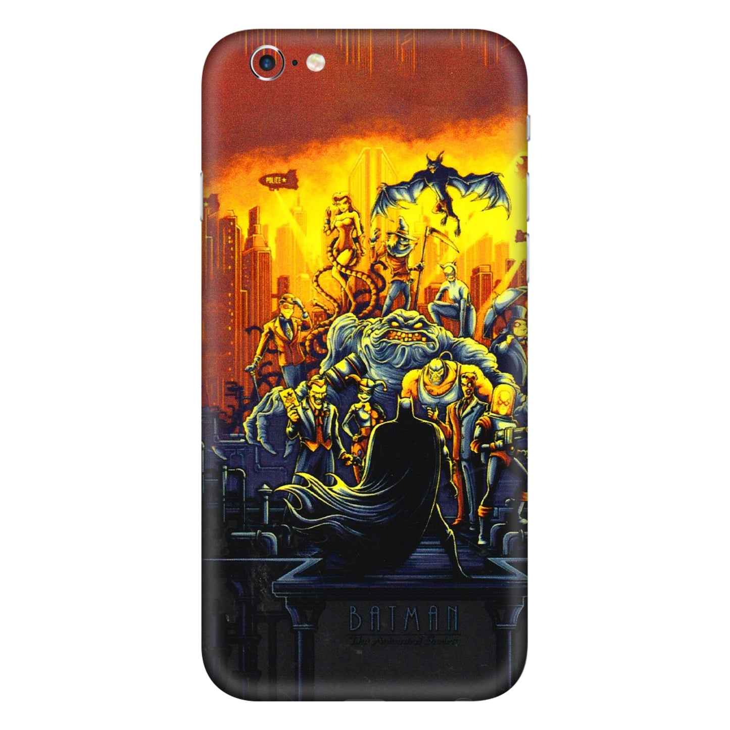 Apple iPhone Skins (All Models) - Games Doodles - 3D Embossed Finish (L-24) iPhone 6 Plus