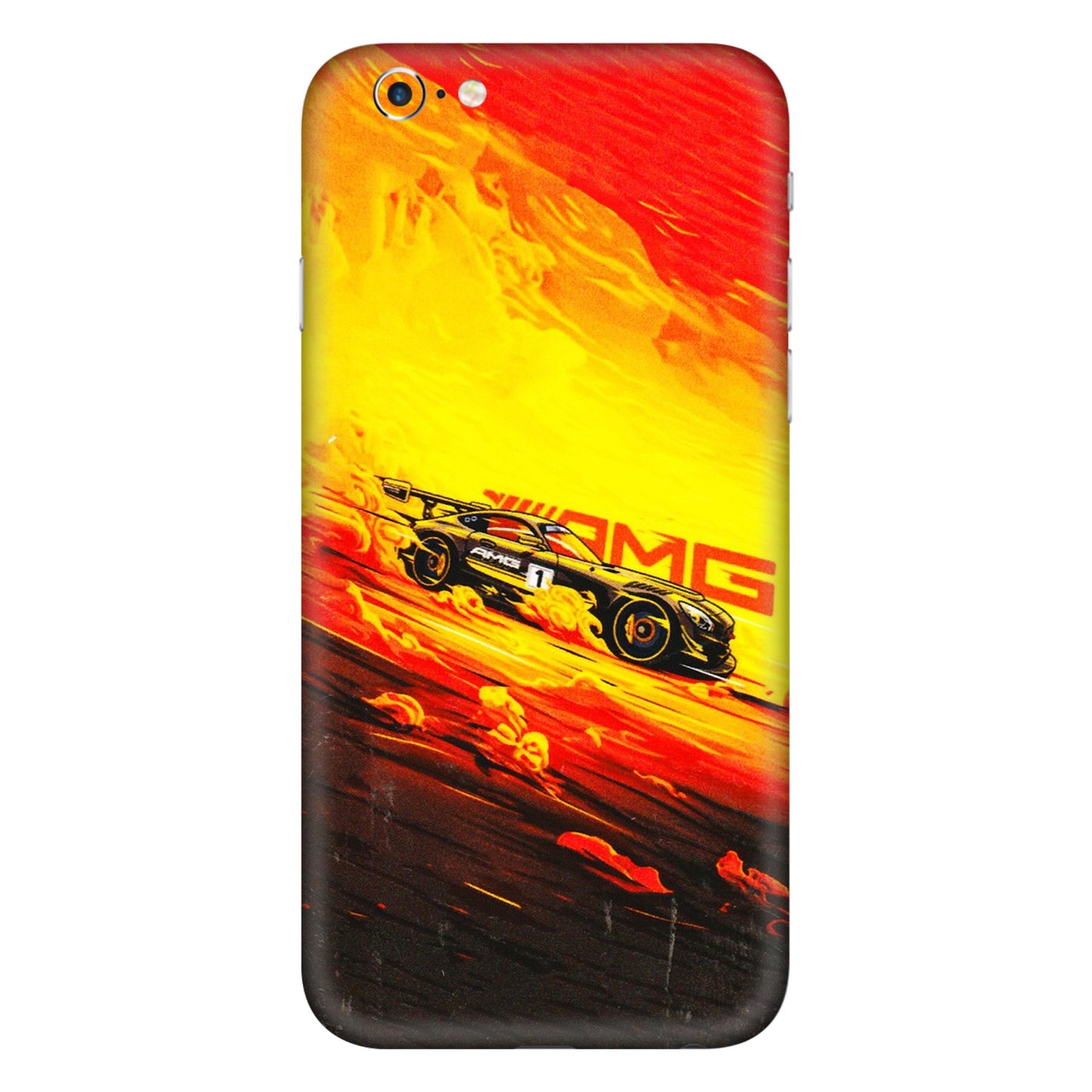Apple iPhone Skins (All Models) - AMG Car Speed Cover - 3D Embossed Finish (L-256) iPhone 6 Plus