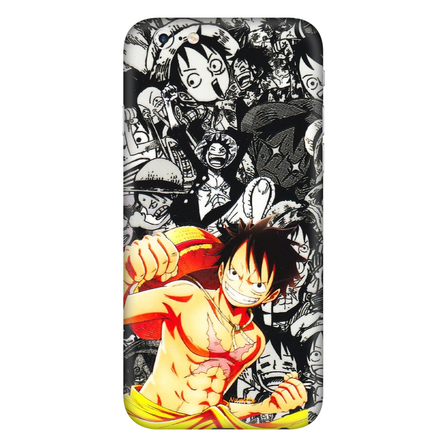 Apple iPhone Skins (All Models) - Anime Comics Games Doodles - 3D Embossed Finish (L-27) iPhone 6 Plus