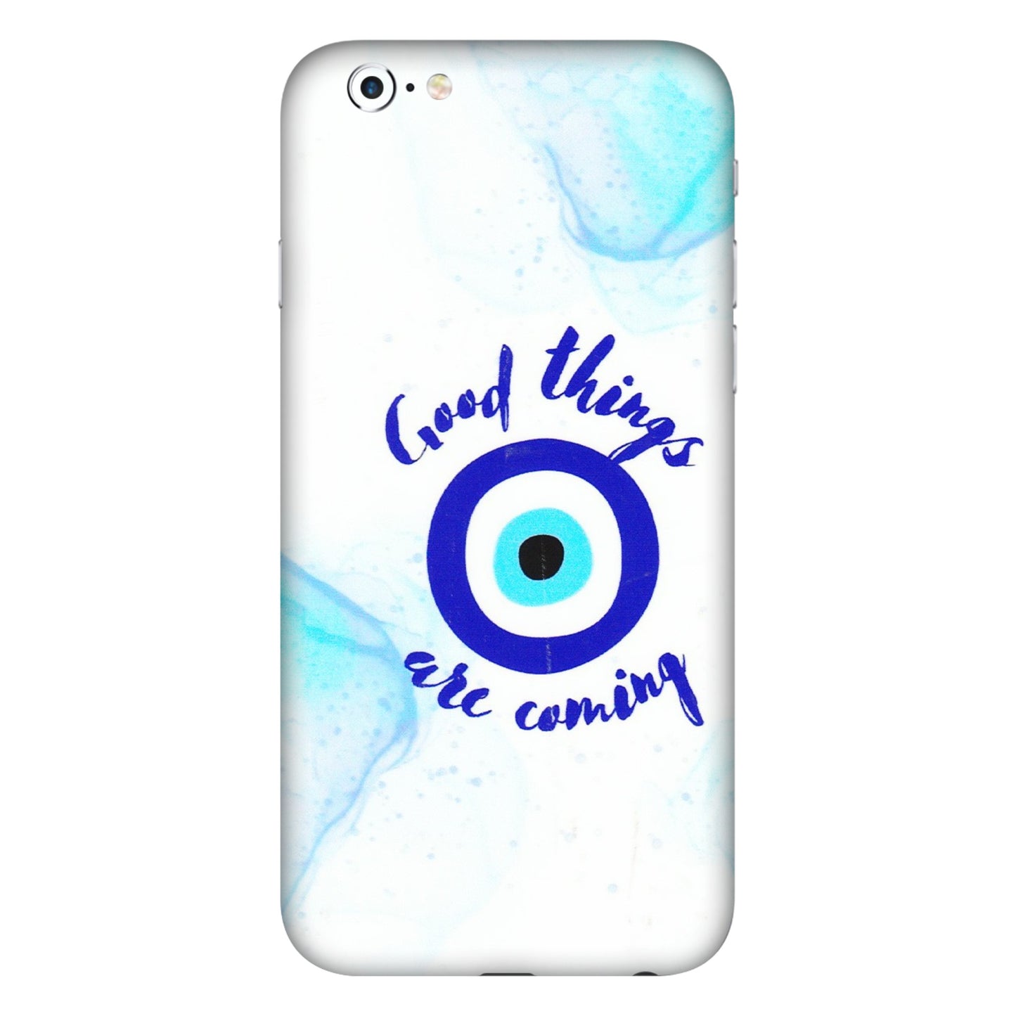 Apple iPhone Skins (All Models) - Evil Eye Good Things Are Coming - 3D Embossed Finish (L-322) iPhone 6 Plus