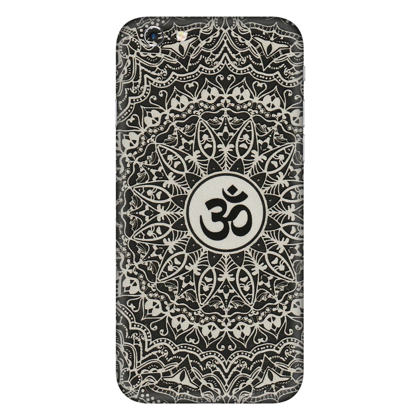 Apple iPhone Skins (All Models) - Aum Elegant Mandala - 3D Embossed Finish (L-62) iPhone 6 Plus