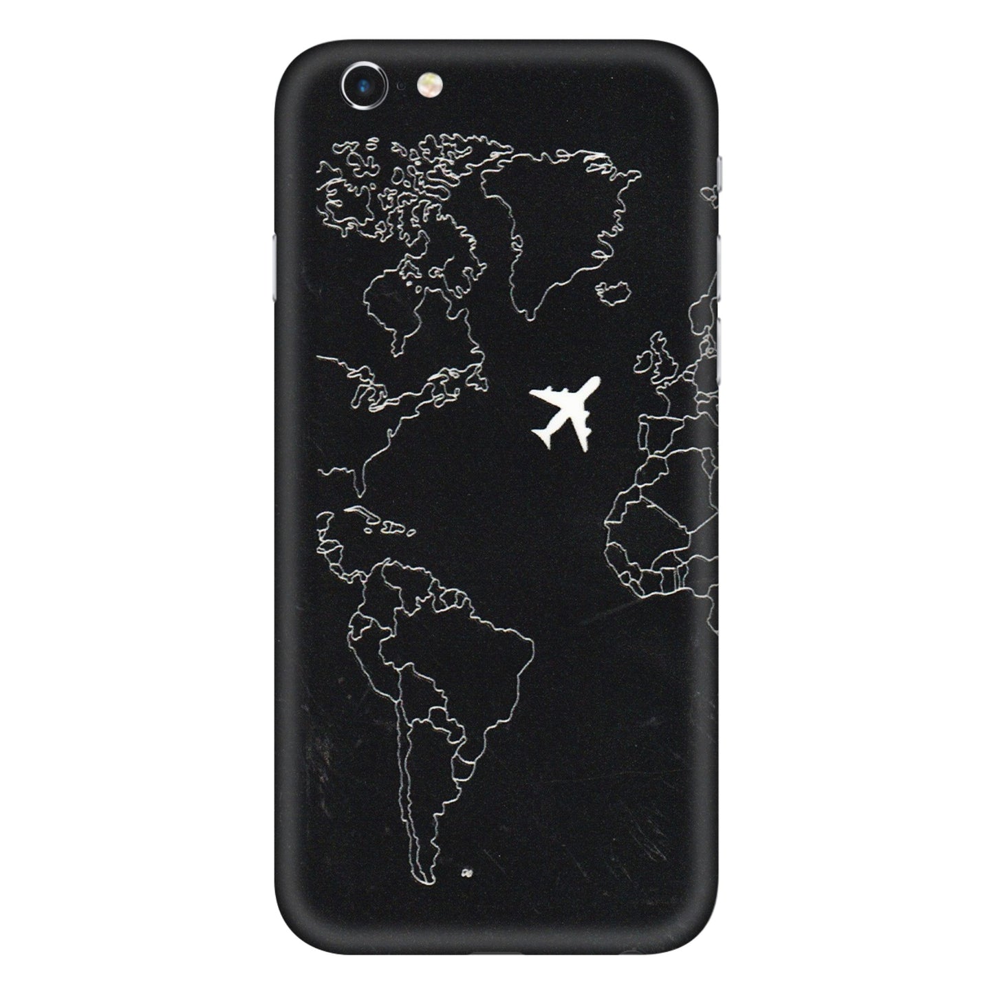Apple iPhone Skins (All Models) - Never Ending Travel - 3D Embossed Finish (L-79) iPhone 6 Plus
