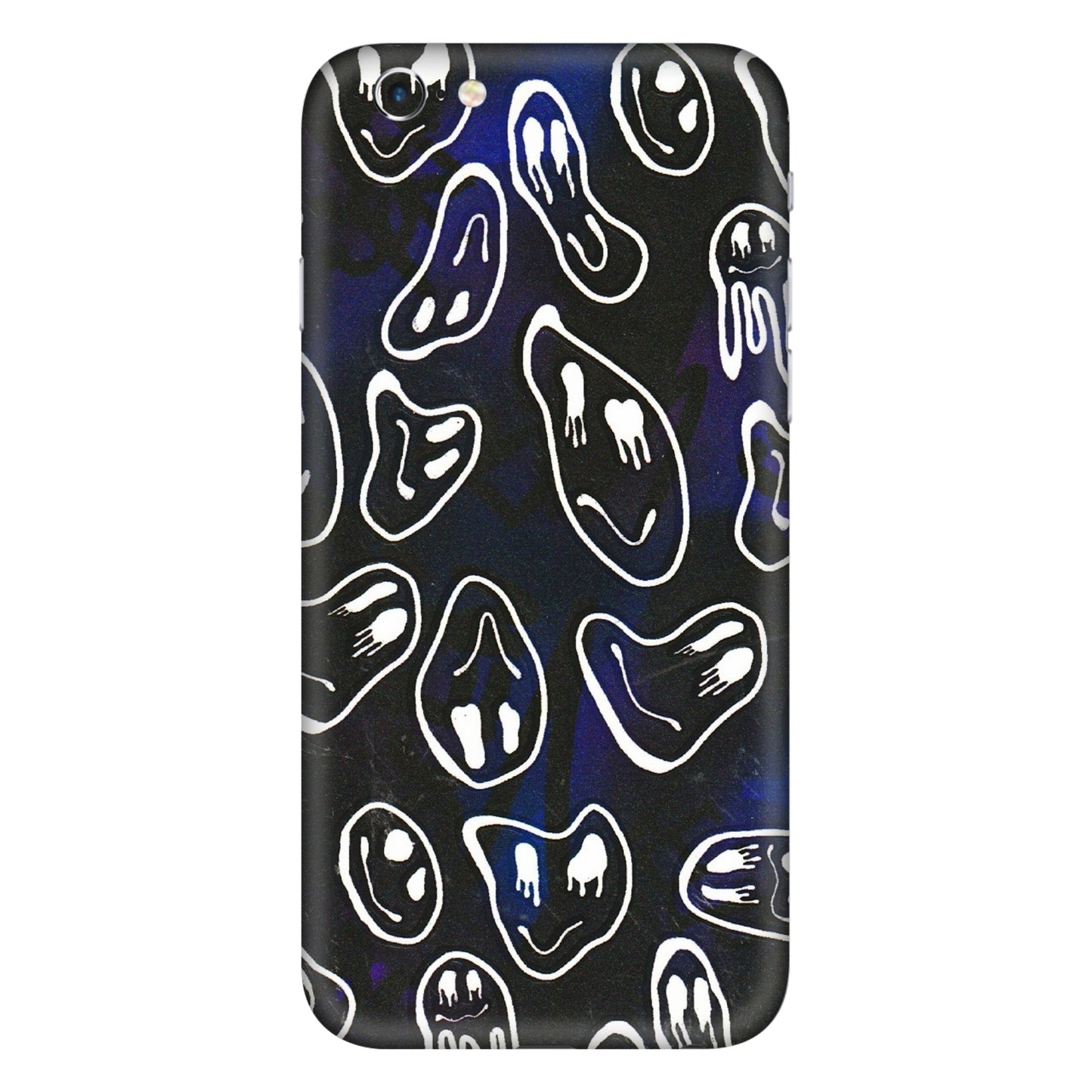 Apple iPhone Skins (All Models) - Distorted Smileys - 3D Embossed Finish (L-92) iPhone 6 Plus