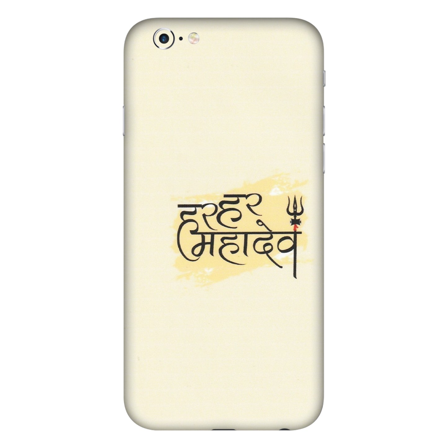 Apple iPhone Skins (All Models) - Har Har Mahadev - Matte Finish (M-10) iPhone 6 Plus