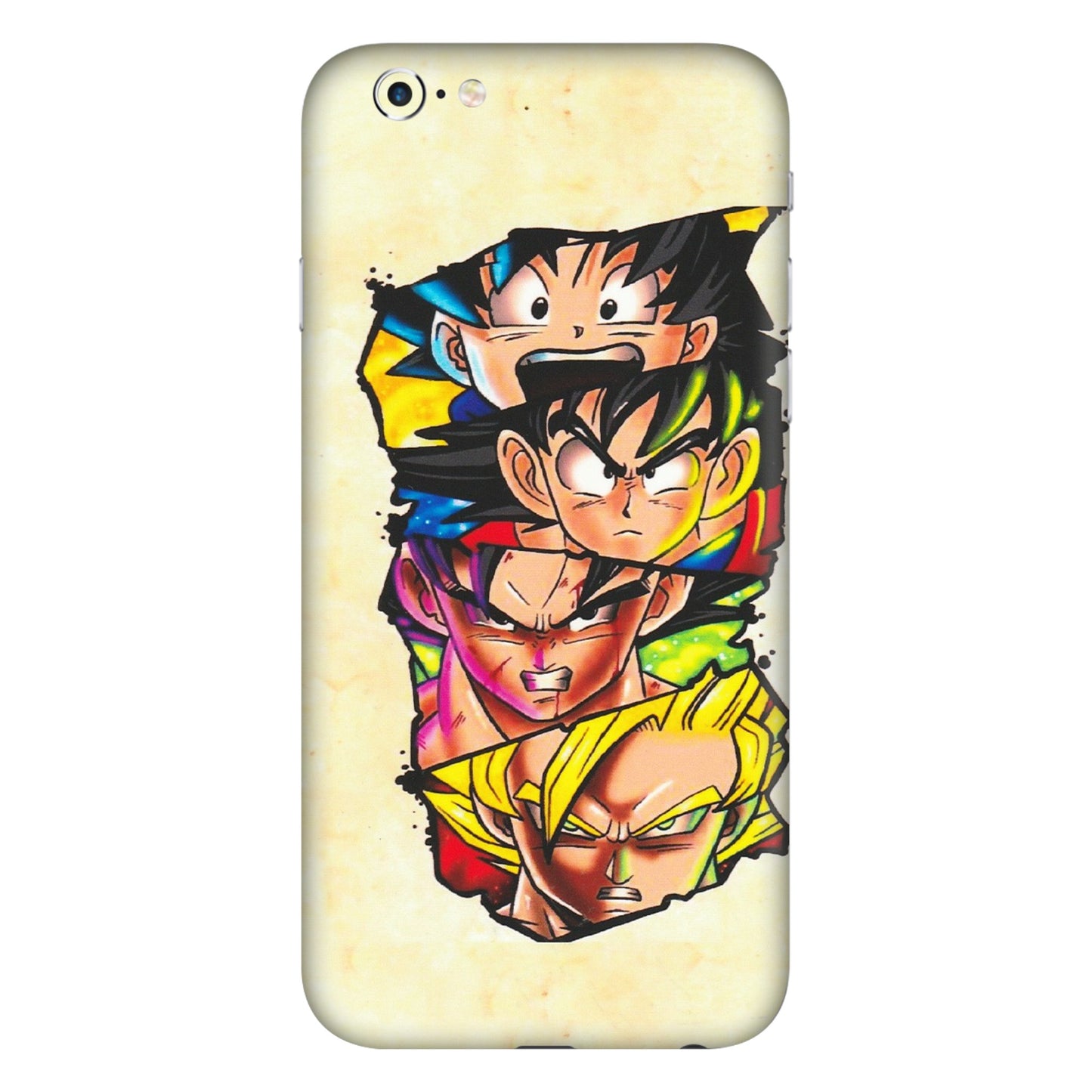 Apple iPhone Skins (All Models) - Angry Multi Anime - Matte Finish (M-113) iPhone 6 Plus