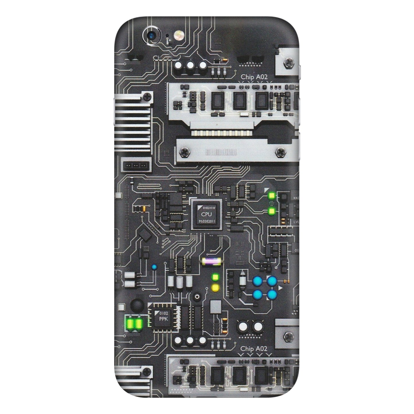 Apple iPhone Skins (All Models) - Motherboard Internals - Matte Finish (M-135) iPhone 6 Plus