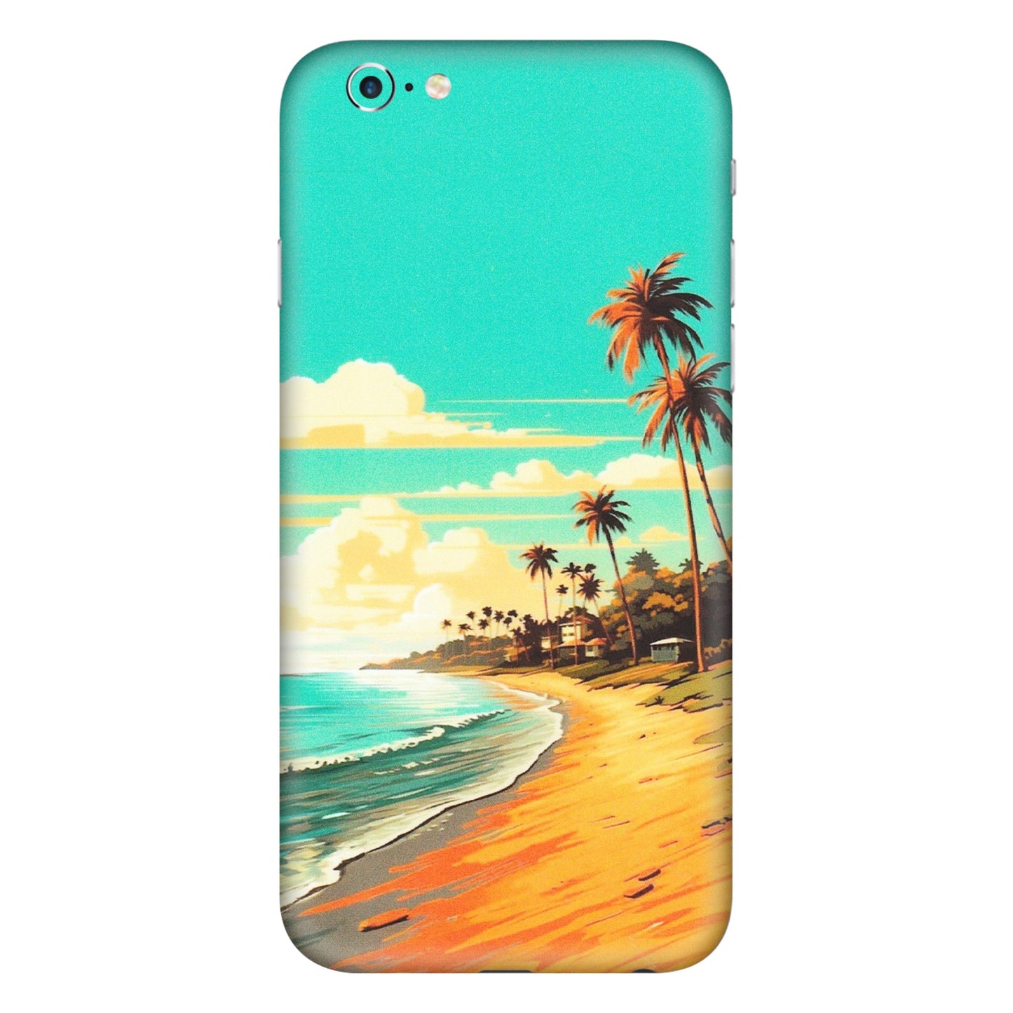 Apple iPhone Skins (All Models) - Miami Beach - Matte Finish (M-136) iPhone 6 Plus