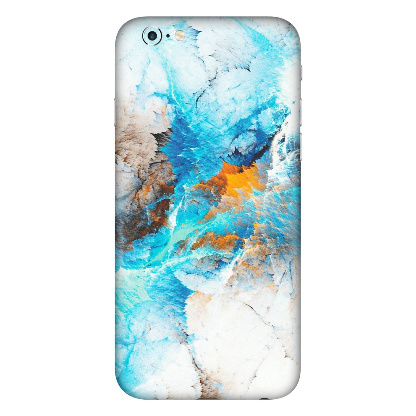 Apple iPhone Skins (All Models) - Blue Waves Abstract - Matte Finish (M-19) iPhone 6 Plus