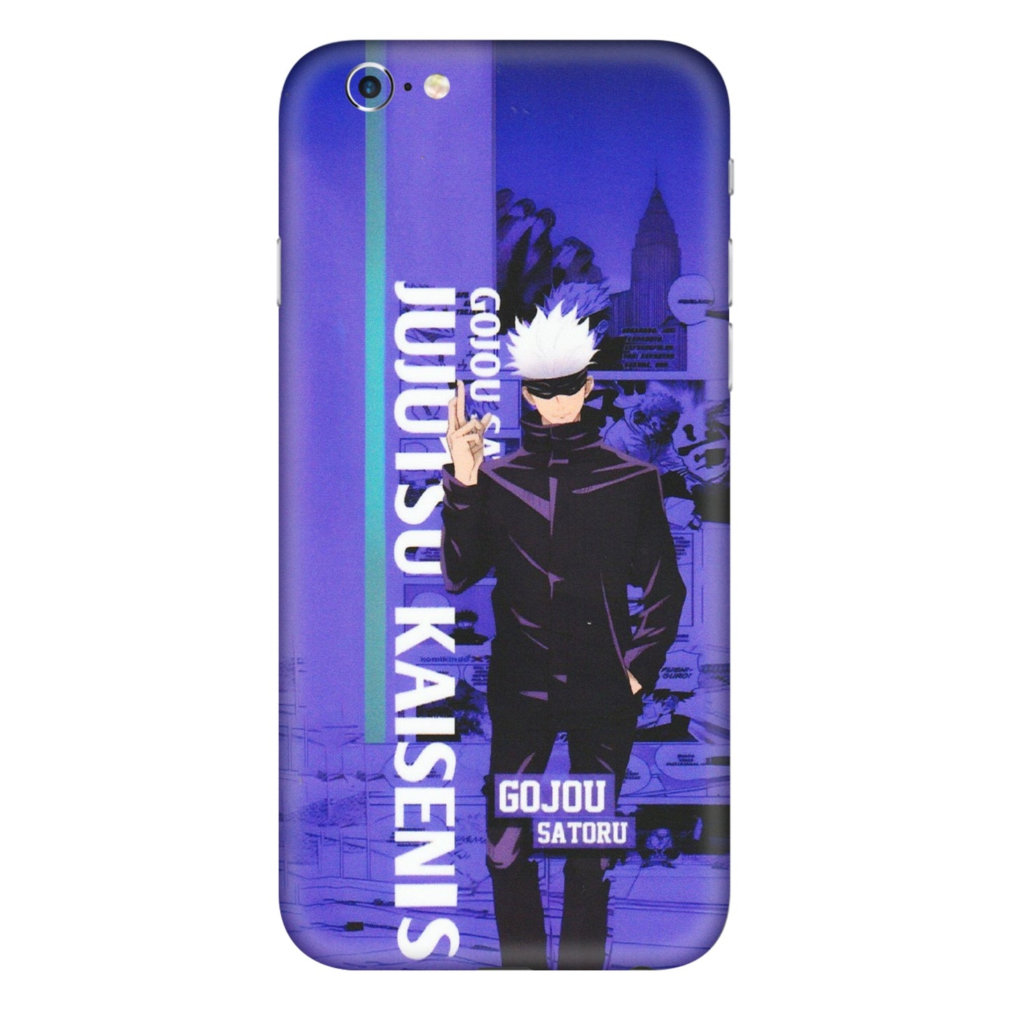 Apple iPhone Skins (All Models) - Jujutsu Kaisen Gojo - Matte Finish (M-05) iPhone 6 Plus
