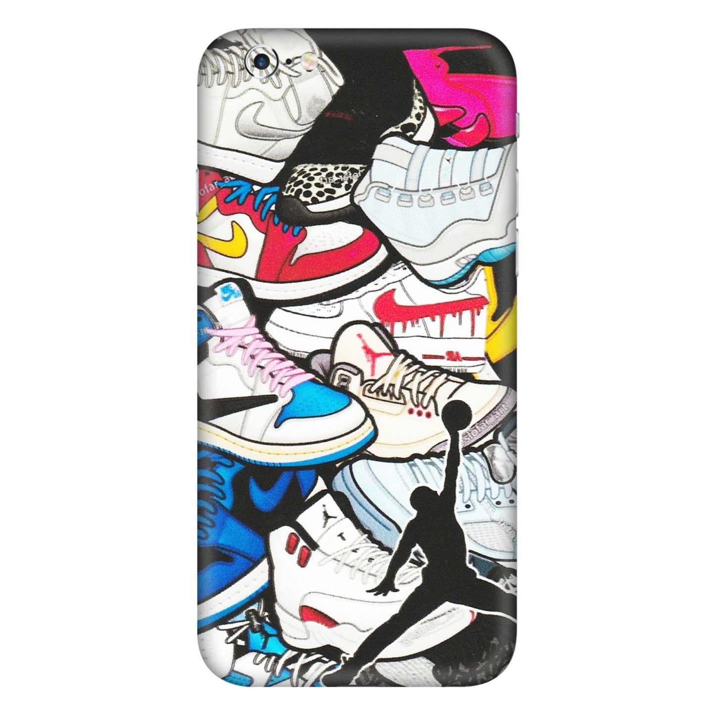 Apple iPhone Skins (All Models) - Jordan Sneakers Fan - Matte Finish (M-80) iPhone 6 Plus
