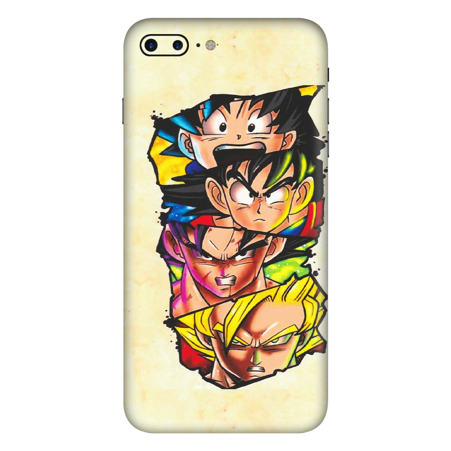 Apple iPhone Skins (All Models) - Angry Multi Anime - Matte Finish (M-113) iPhone 7 Plus
