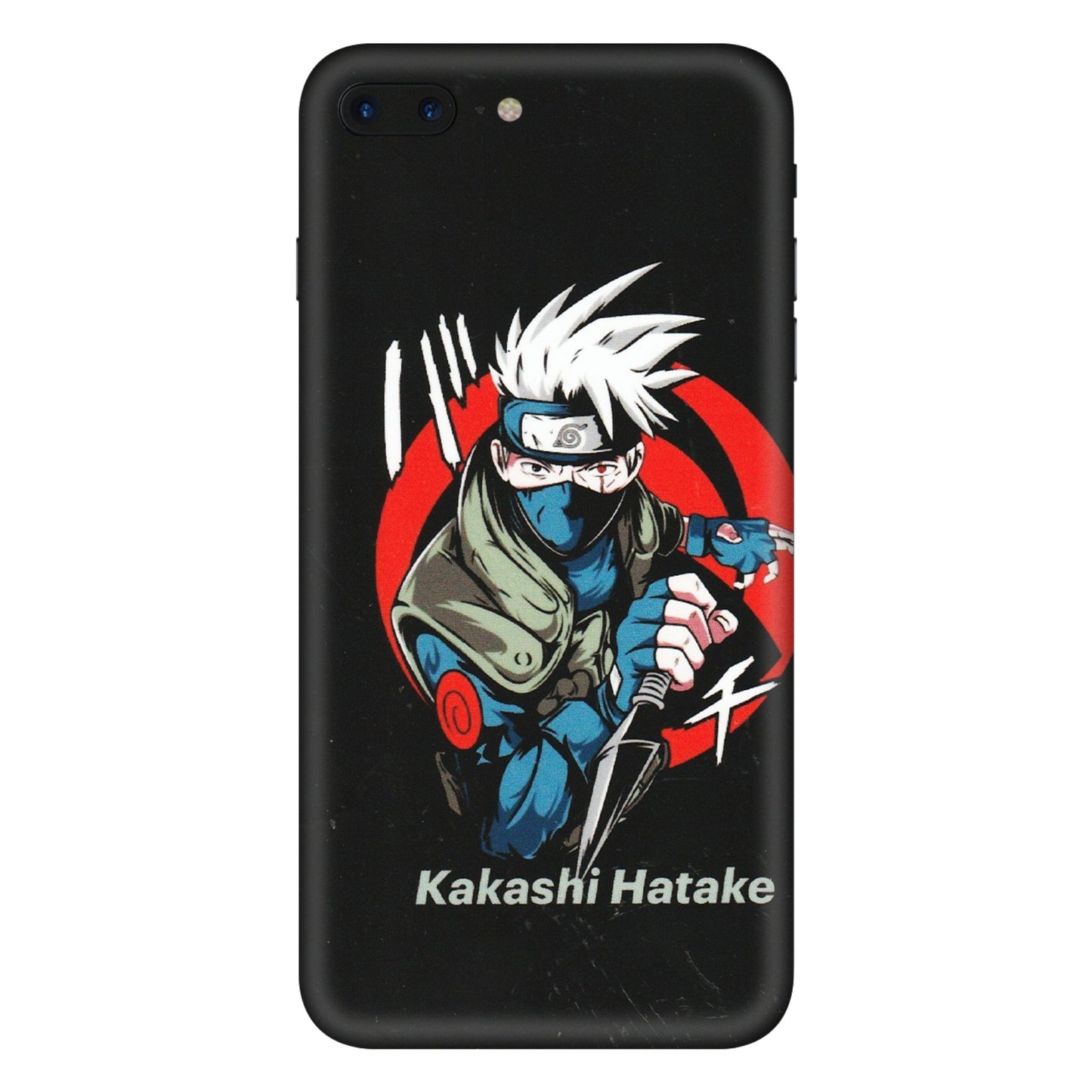 Apple iPhone Skins (All Models) - Naruto Kakashi Hatake Killer - Matte Finish (M-114) iPhone 7 Plus