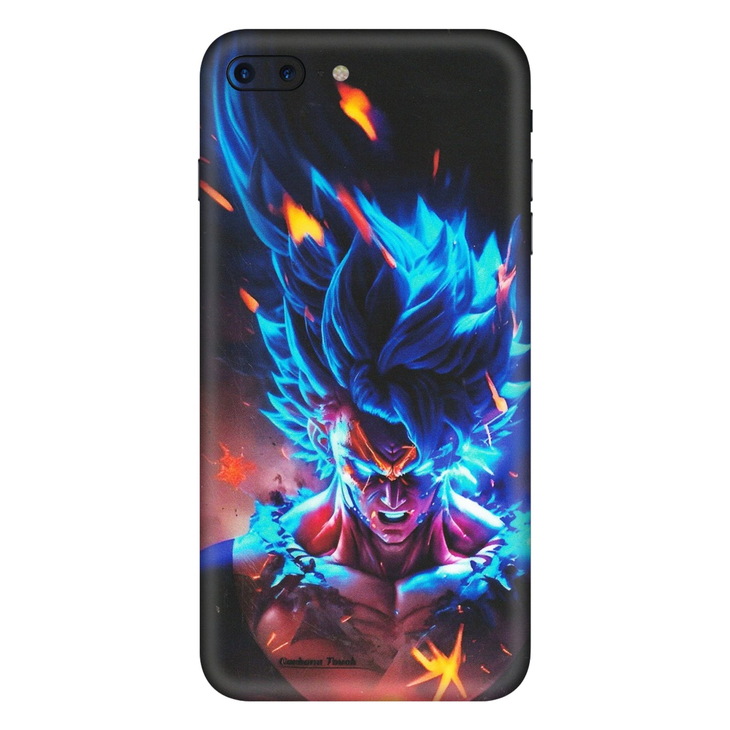Apple iPhone Skins (All Models) - Angry Goku Dragon Ball Anime - Matte Finish (M-150) iPhone 7 Plus