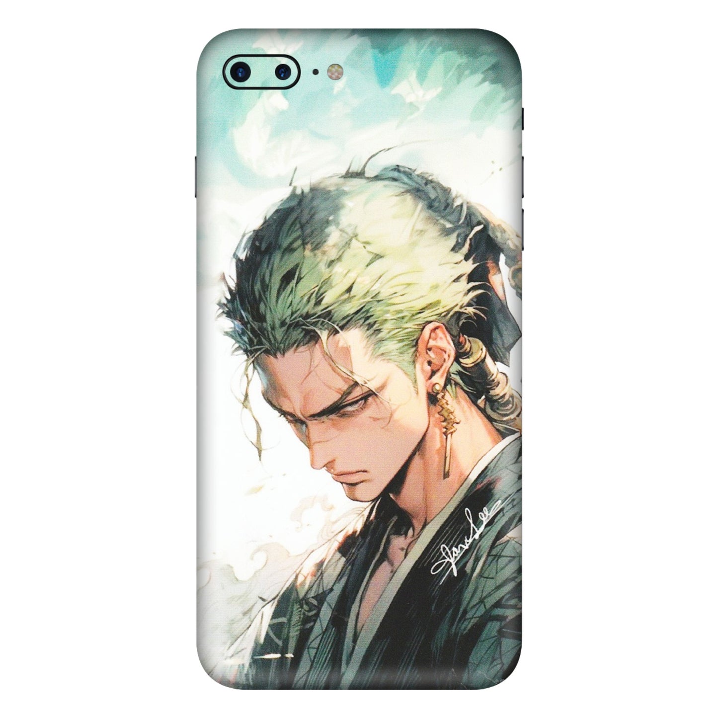 Apple iPhone Skins (All Models) - Pirate Hunter One Piece Anime - Matte Finish (M-157) iPhone 7 Plus