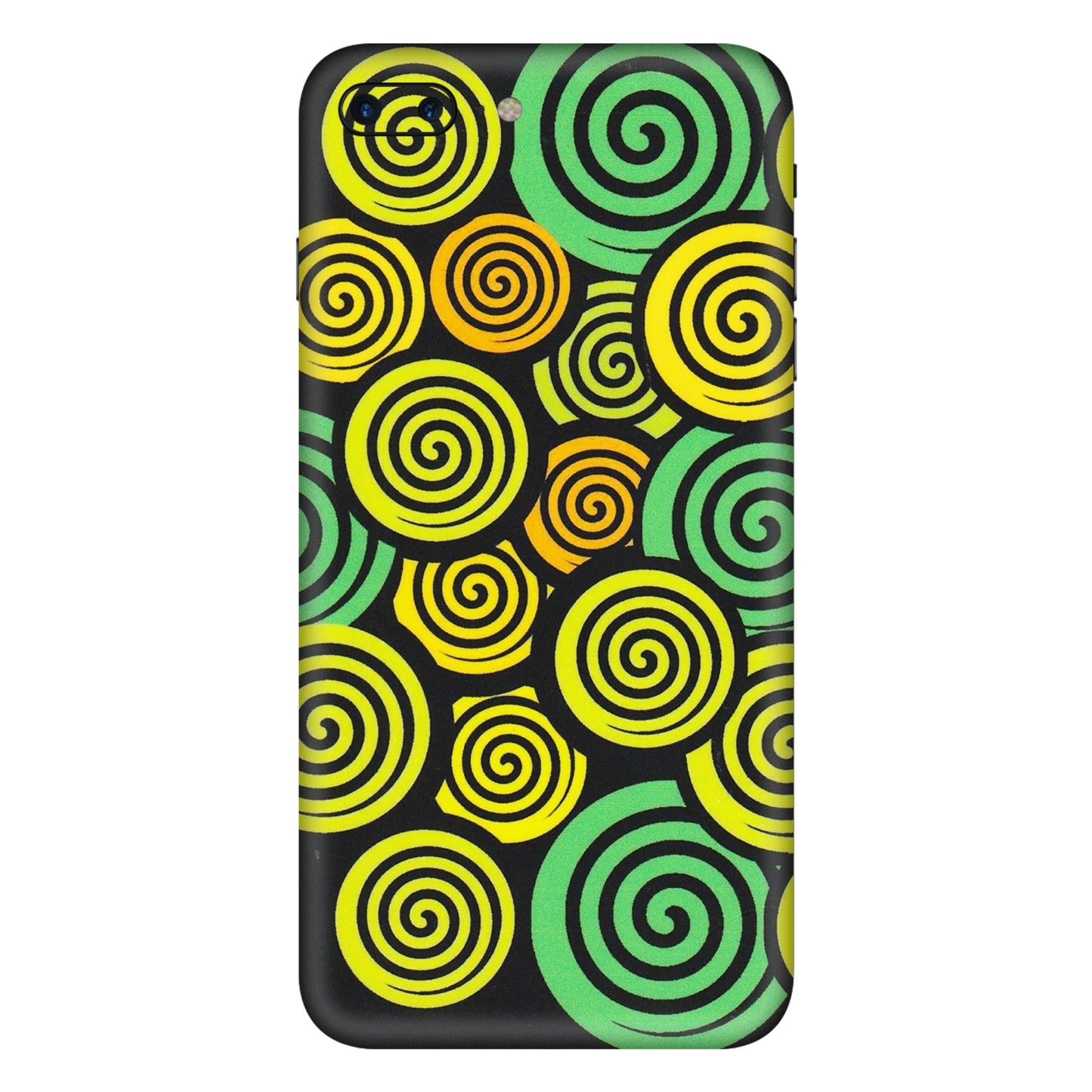 Apple iPhone Skins (All Models) - Crazy Spiral - Matte Finish (M-91) iPhone 7 Plus