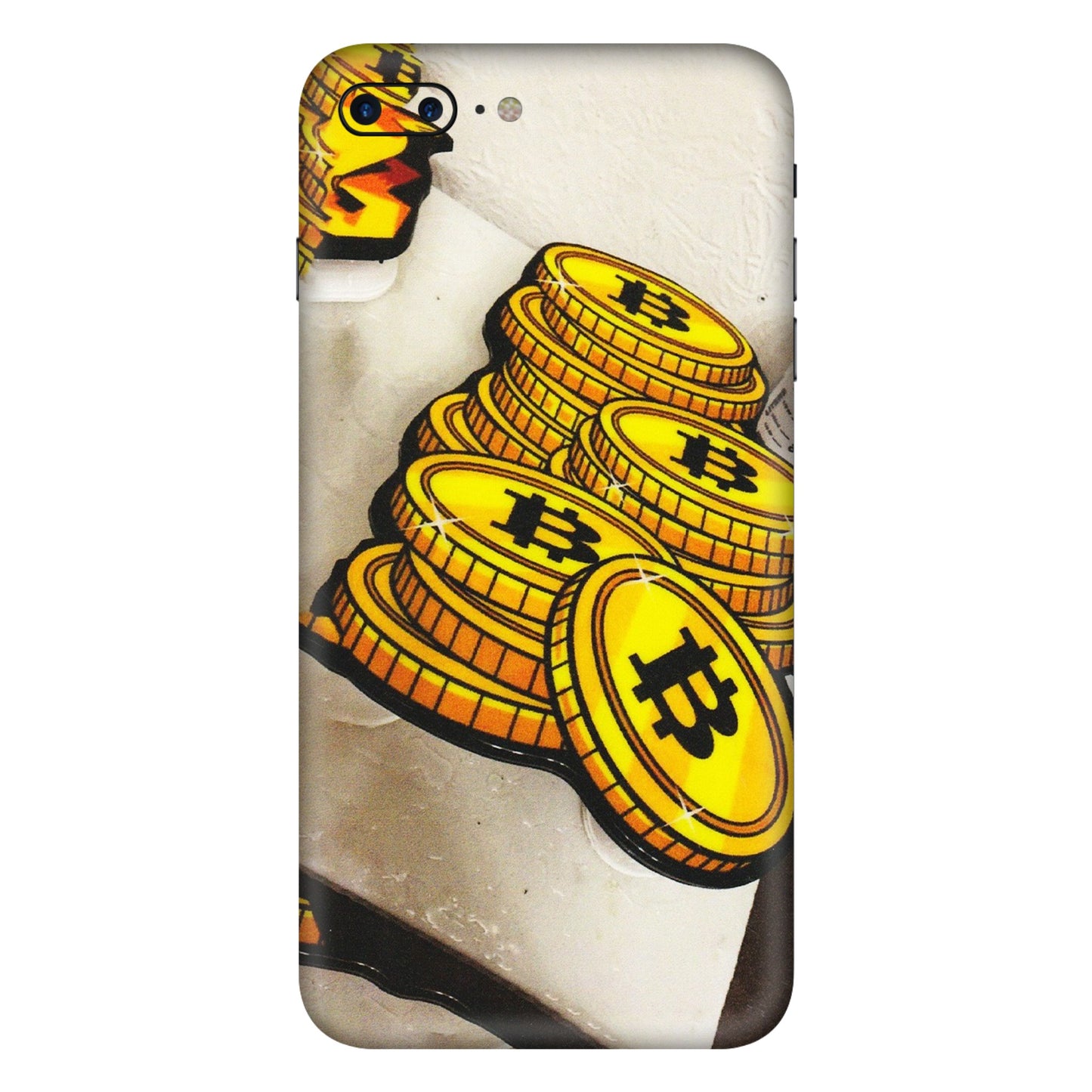 Apple iPhone Skins (All Models) - Billionaire Bitcoin Collection - Matte Finish (M-92) iPhone 7 Plus