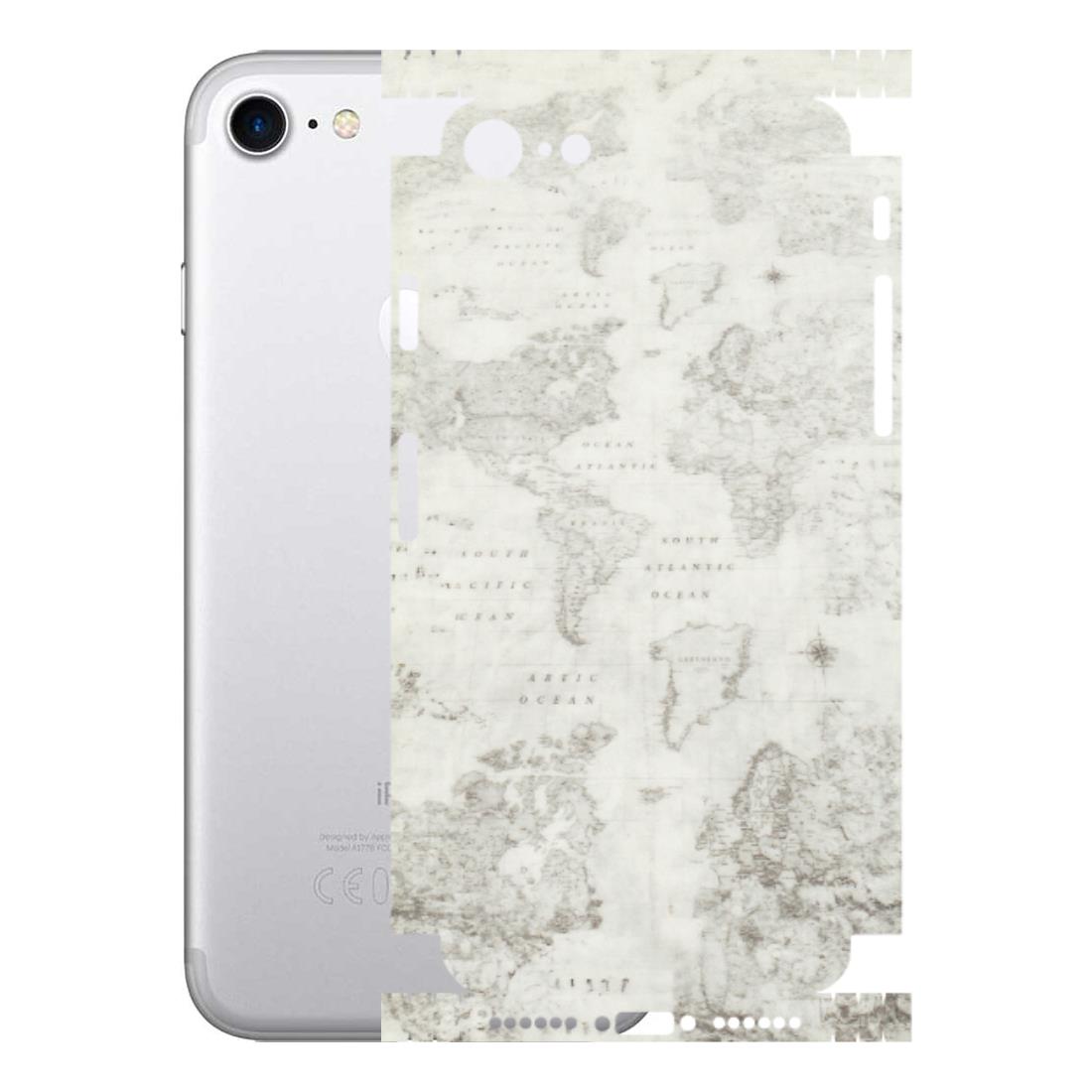 Apple iPhone Skins (All Models) - World Travel Map - Transparent Finish (T-04) iPhone 7