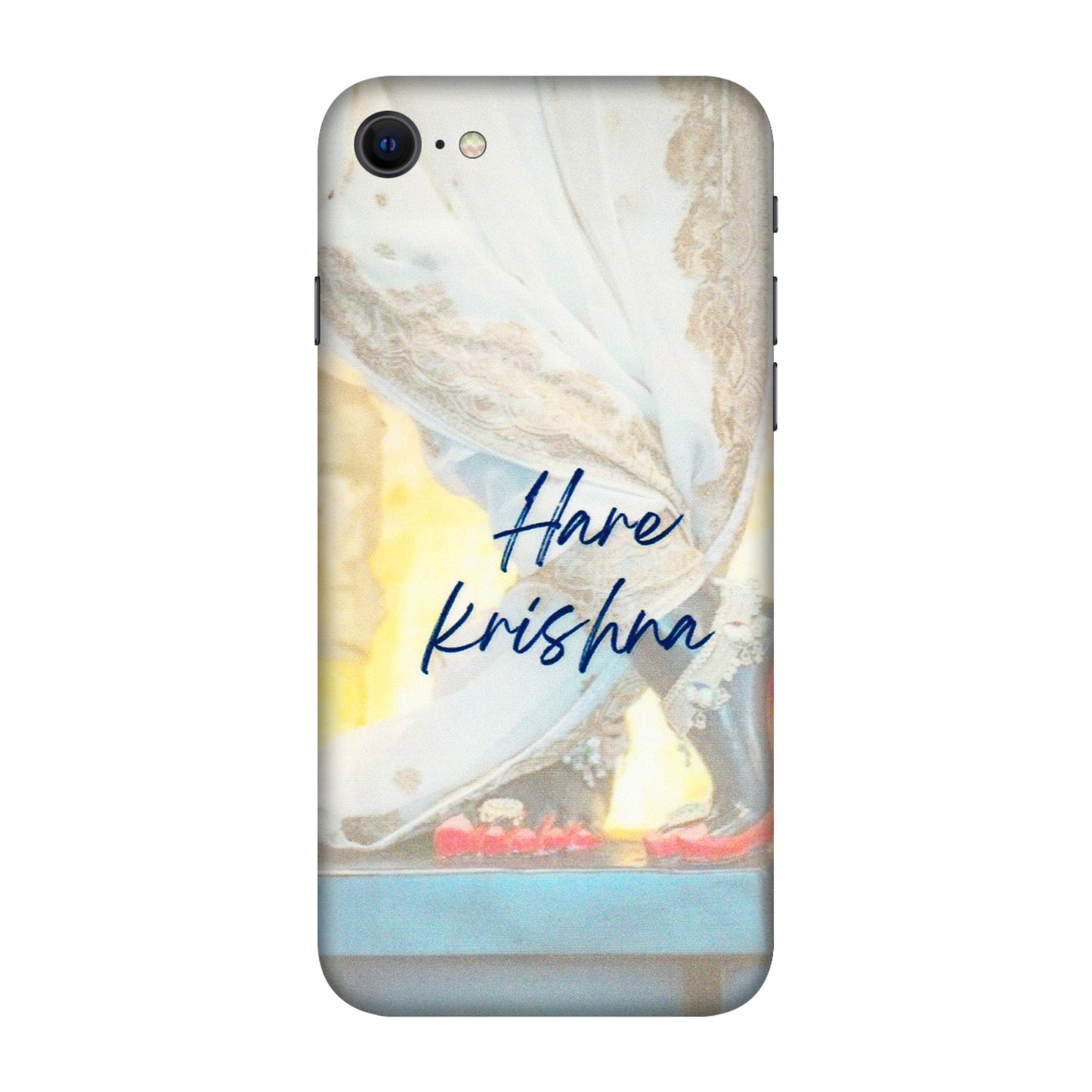 Apple iPhone Skins (All Models) - Hare Krishna - 3D Embossed Finish (L-03) iPhone SE