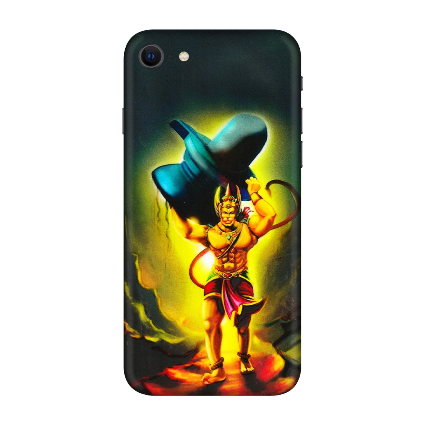 Apple iPhone Skins (All Models) - Hanuman Ji - 3D Embossed Finish (L-128) iPhone SE