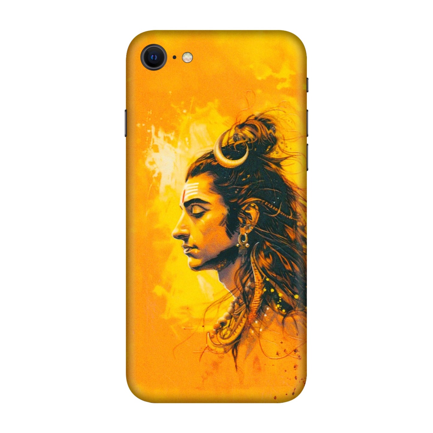 Apple iPhone Skins (All Models) - Shiv Shakti - 3D Embossed Finish (L-14) iPhone SE