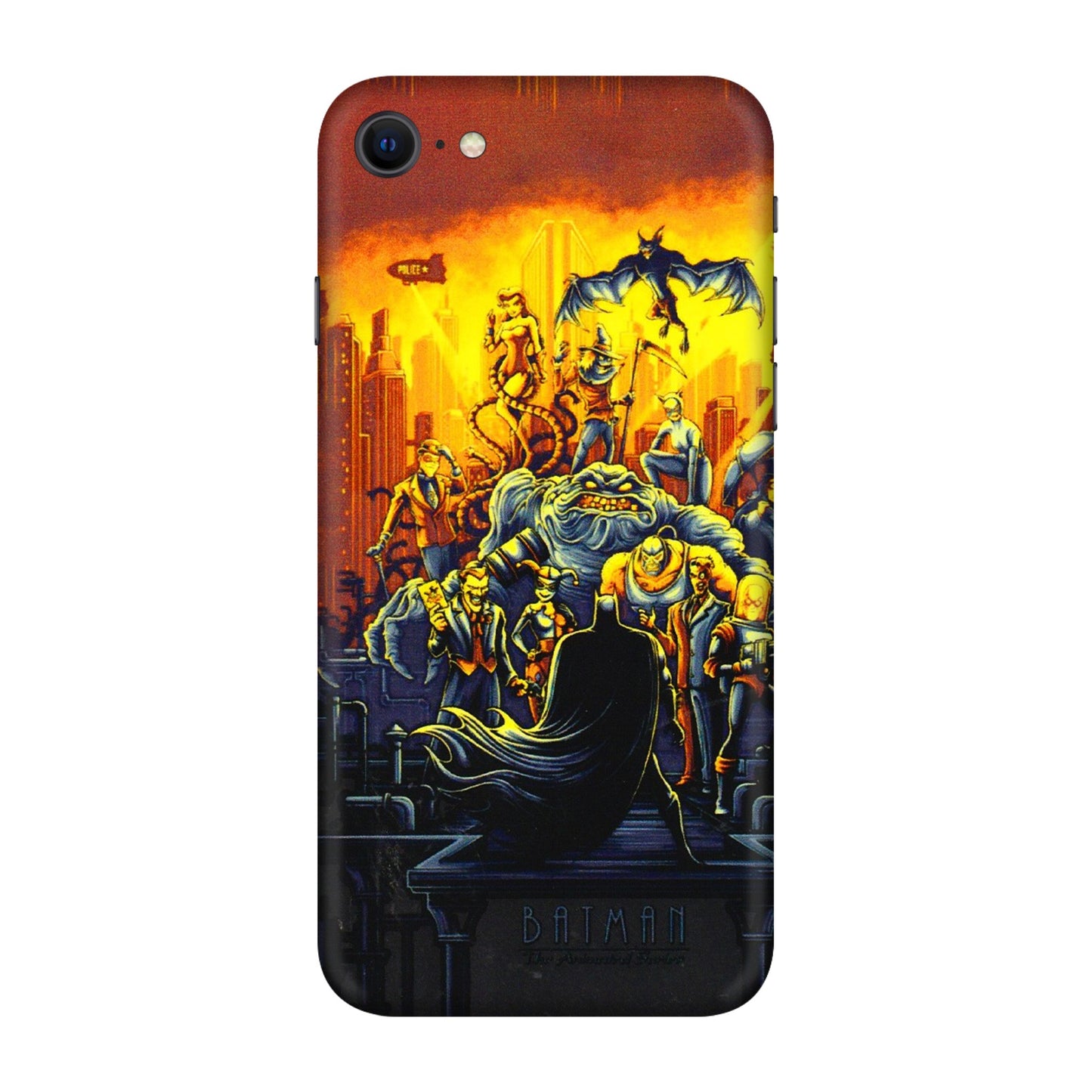 Apple iPhone Skins (All Models) - Games Doodles - 3D Embossed Finish (L-24) iPhone SE