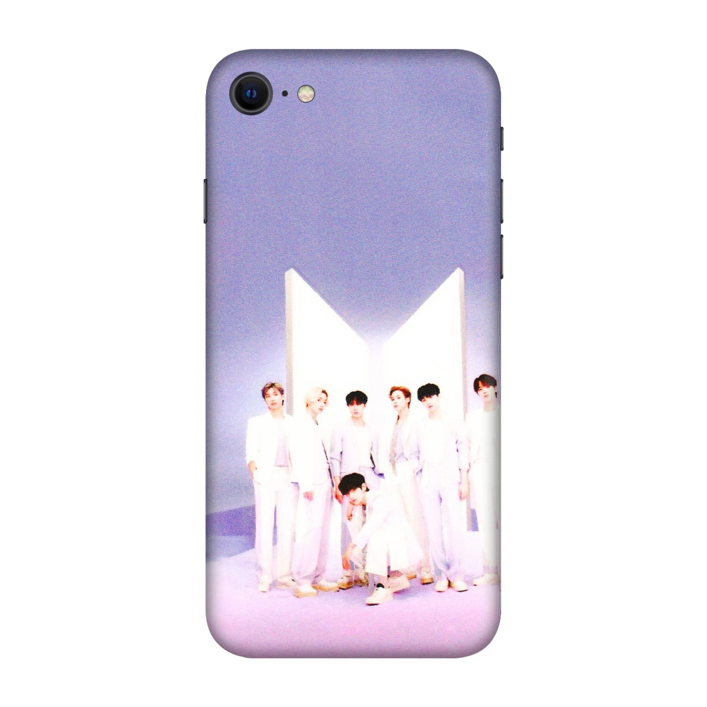 Apple iPhone Skins (All Models) - BTS - 3D Embossed Finish (L-94) iPhone SE